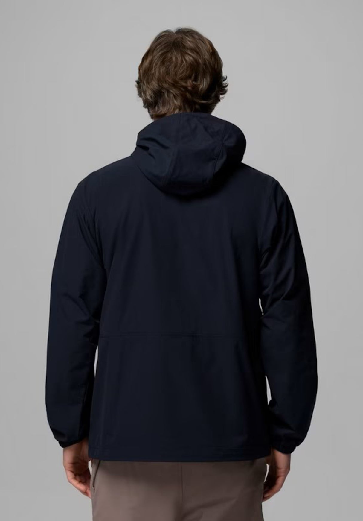 Street Heights Windbreaker black Rueckenansicht