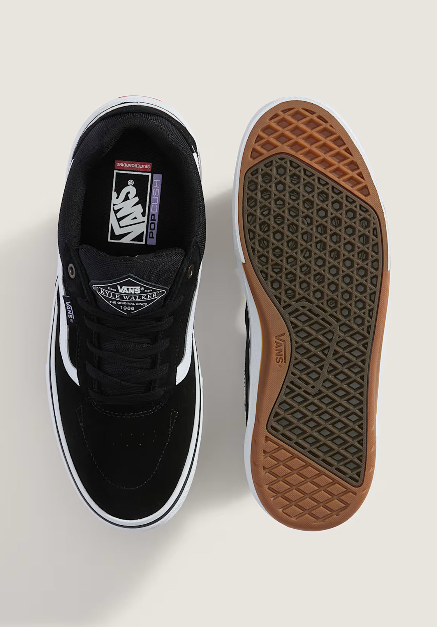 Skate Kyle Walker WaffleCup black-white Closeup1 Zoom Image
