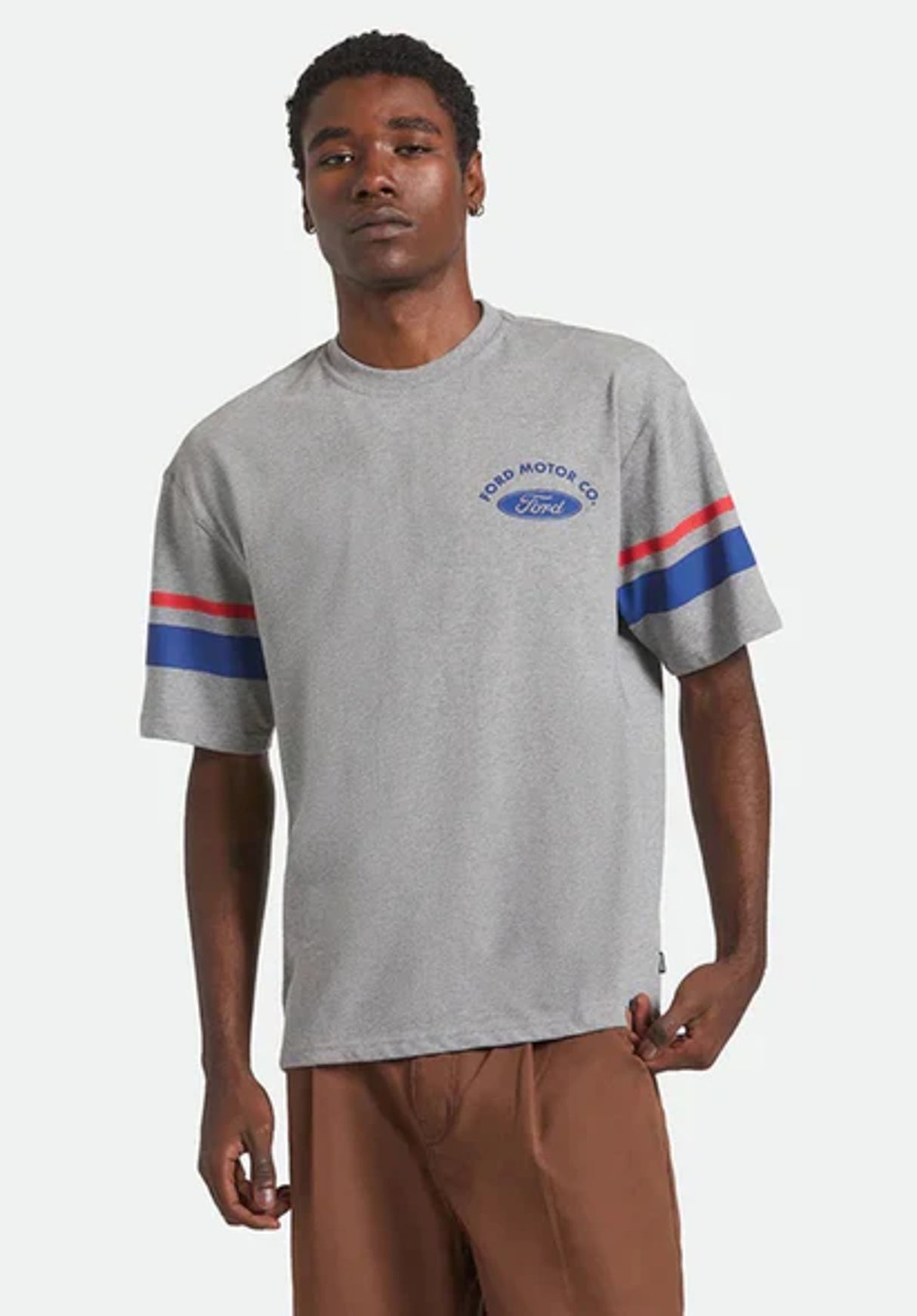 x Ford Truck Country Jersey heathergrey Rueckenansicht