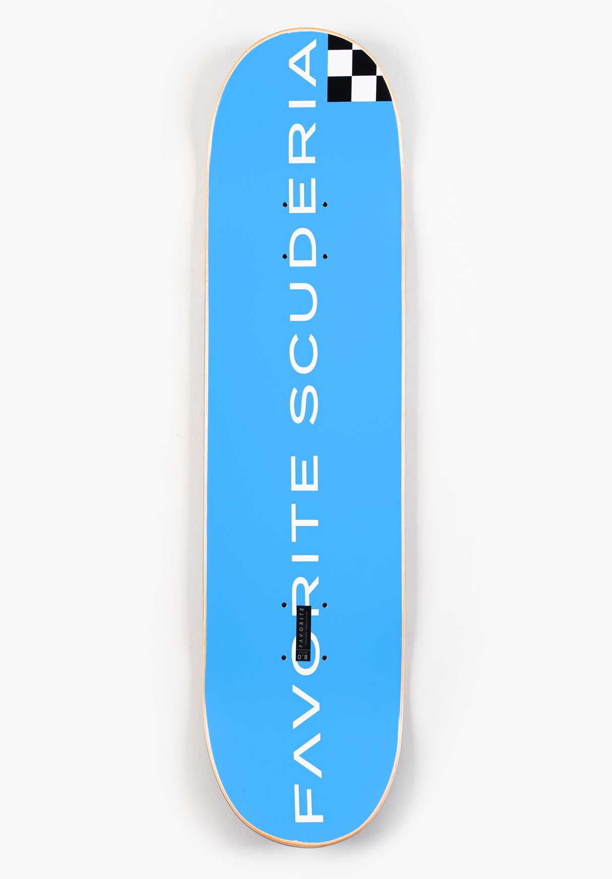 Scuderia blue Rueckenansicht