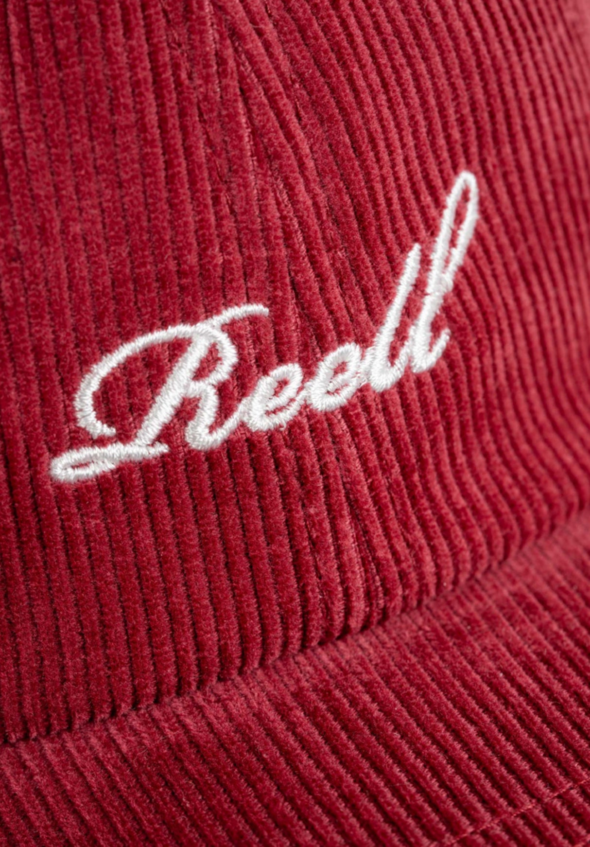 Single Script Cap darkred-cord Closeup1