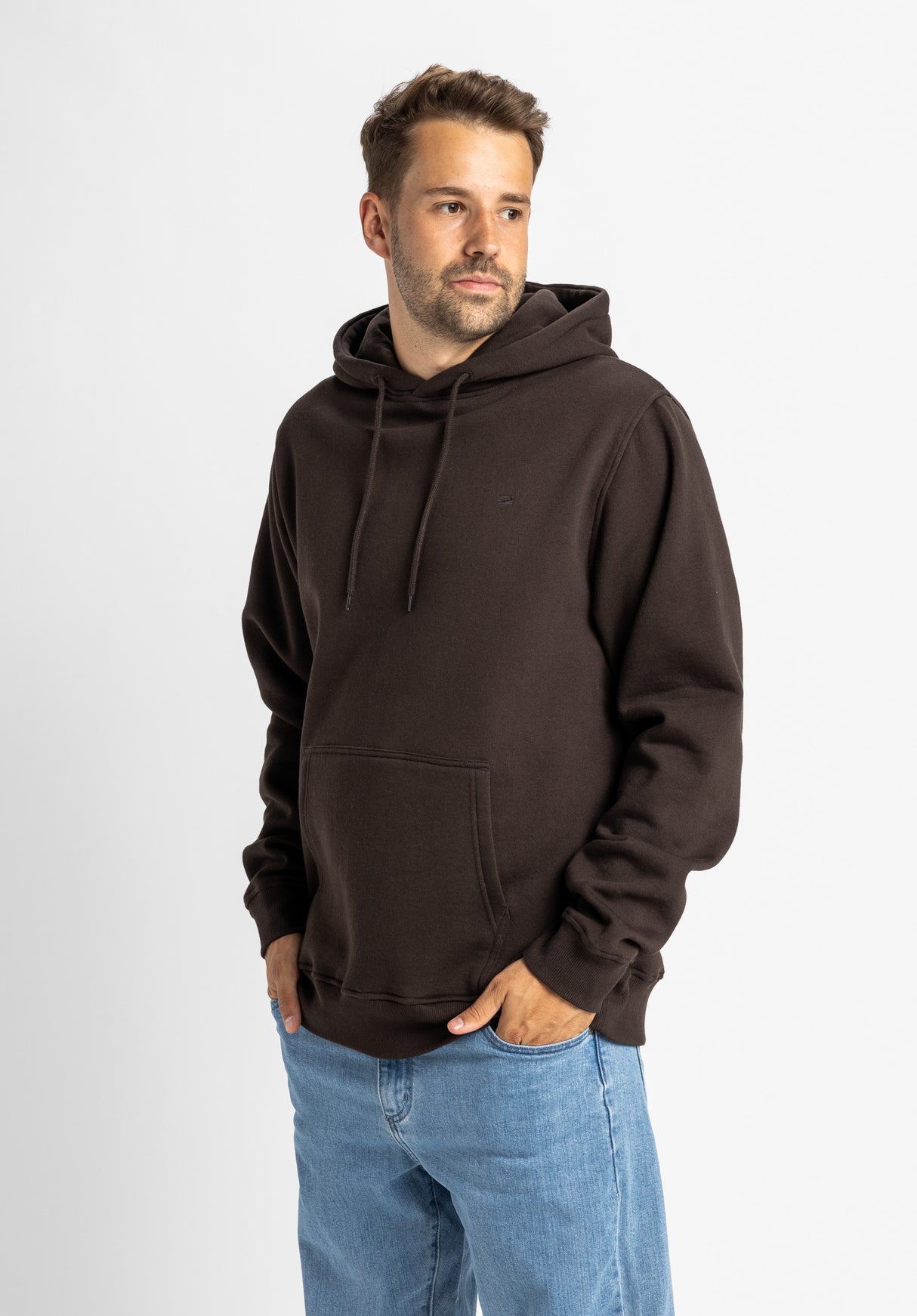 Easy Hood darkcoffee Rueckenansicht