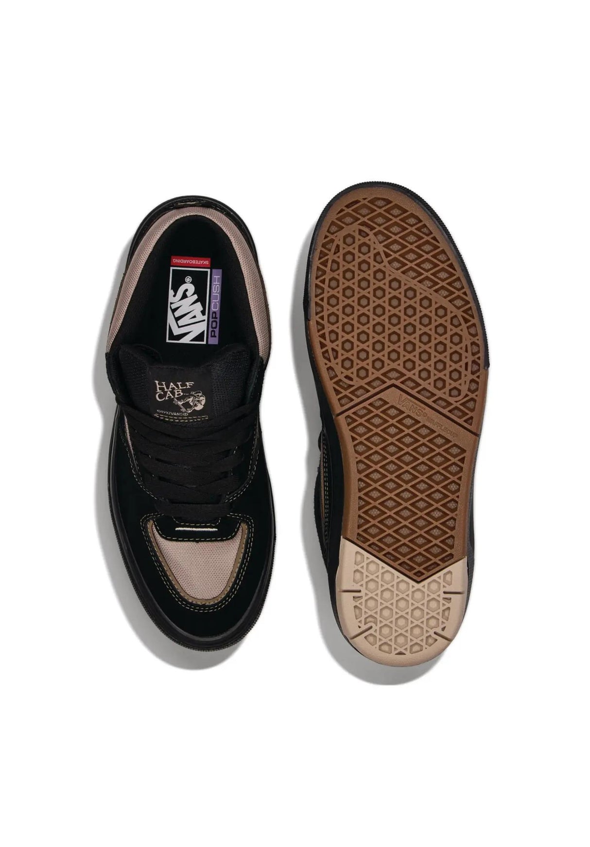 Skate Half Cab WaffleCup black-peyote Closeup1