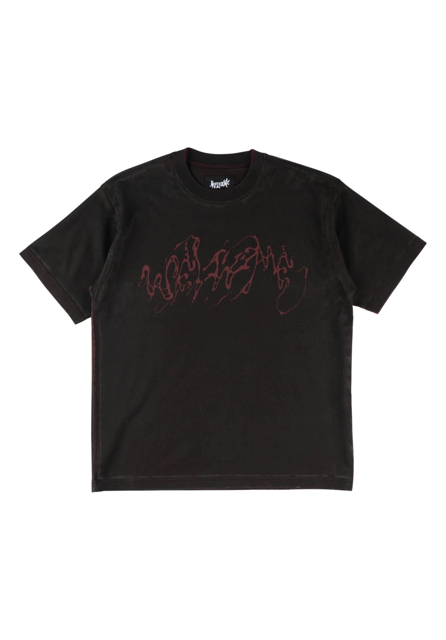 Weep Overprint Knit blackplum Vorderansicht Zoom Image