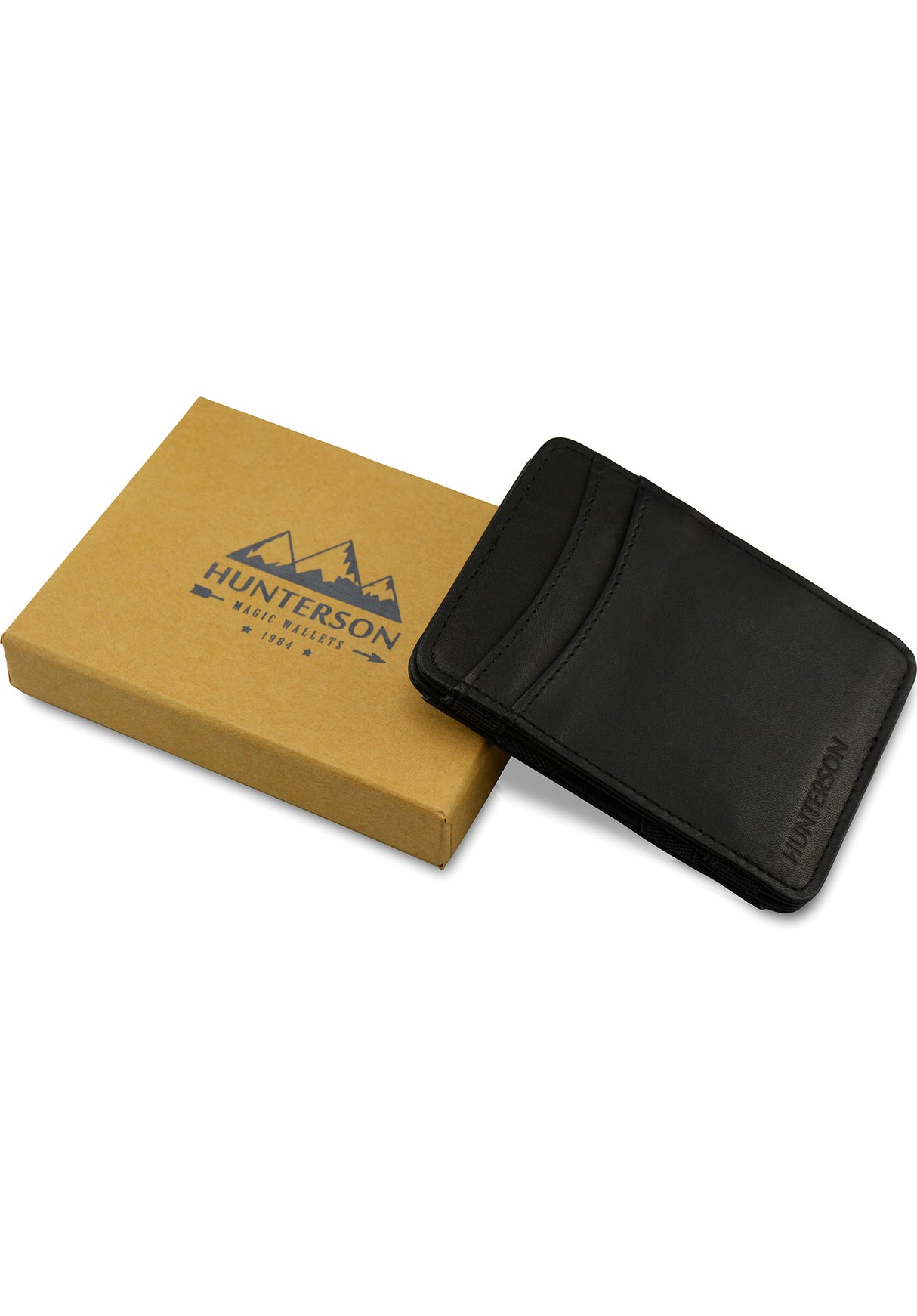 Magic Coin Wallet RFID black Unteransicht
