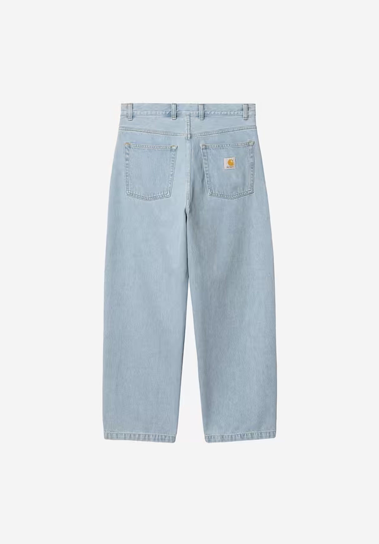 Brandon Pant blueheavystonebleached2 Rueckenansicht