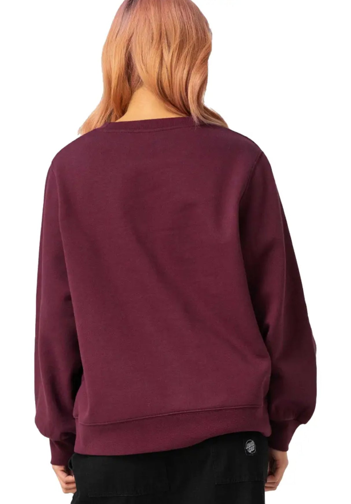 Ribbon Script Front darkcherry Rueckenansicht