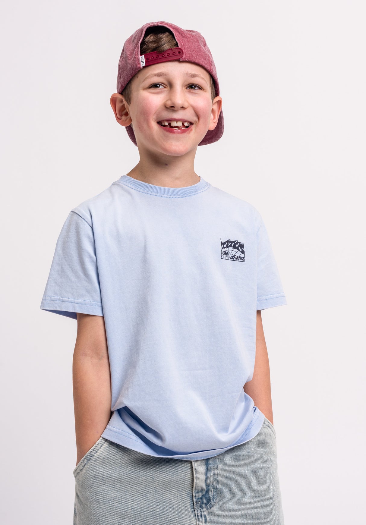 Heritage Clean Kids heavenbluefaded Closeup1