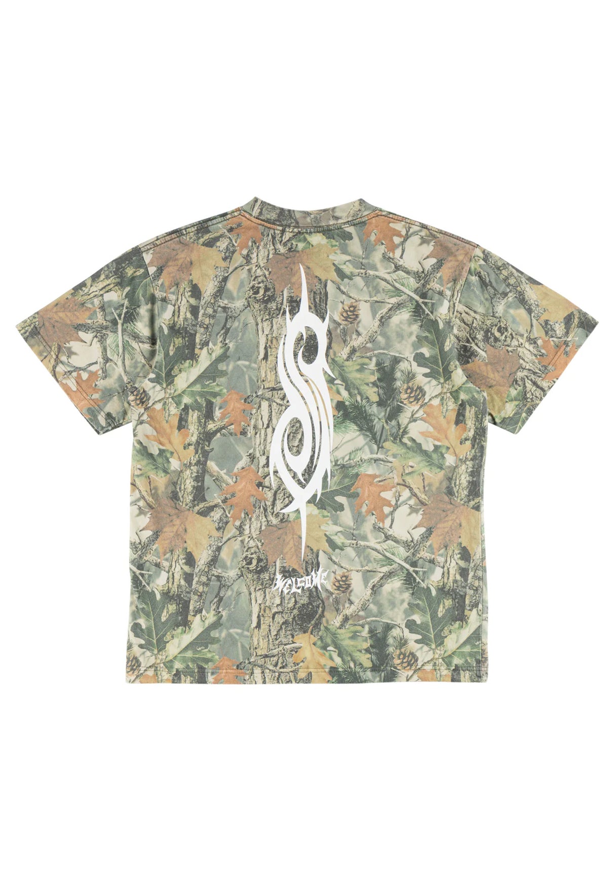 x Slipknot Oval Logo Boxy camo Rueckenansicht