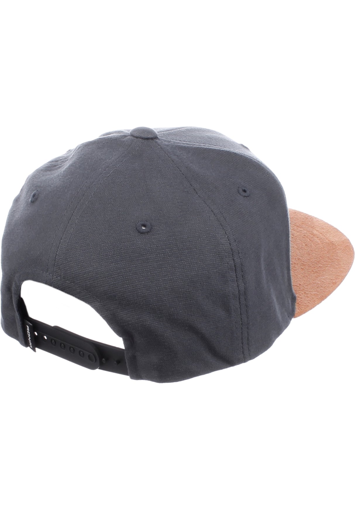 Suede 6-Panel charcoal Closeup1