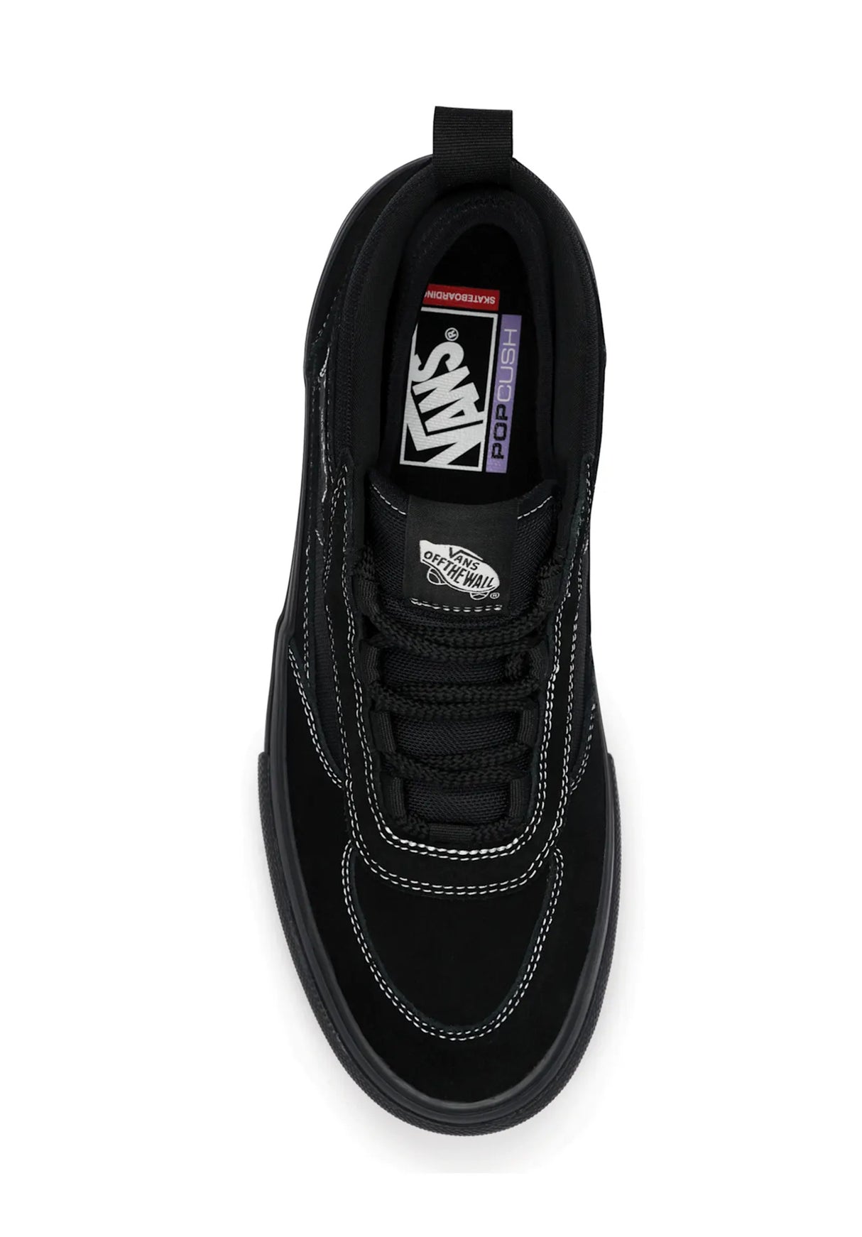 Skate Safe Low black-black Rueckenansicht