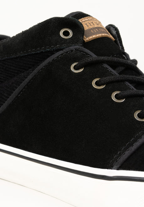 Hudson Mid black-cord-white Unteransicht