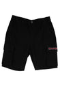 Groundwork Cargo Shorts black Vorderansicht
