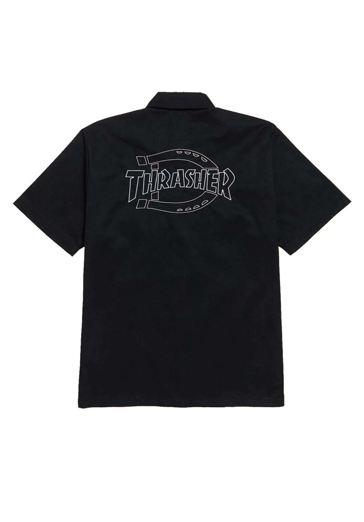 x Thrasher black Rueckenansicht