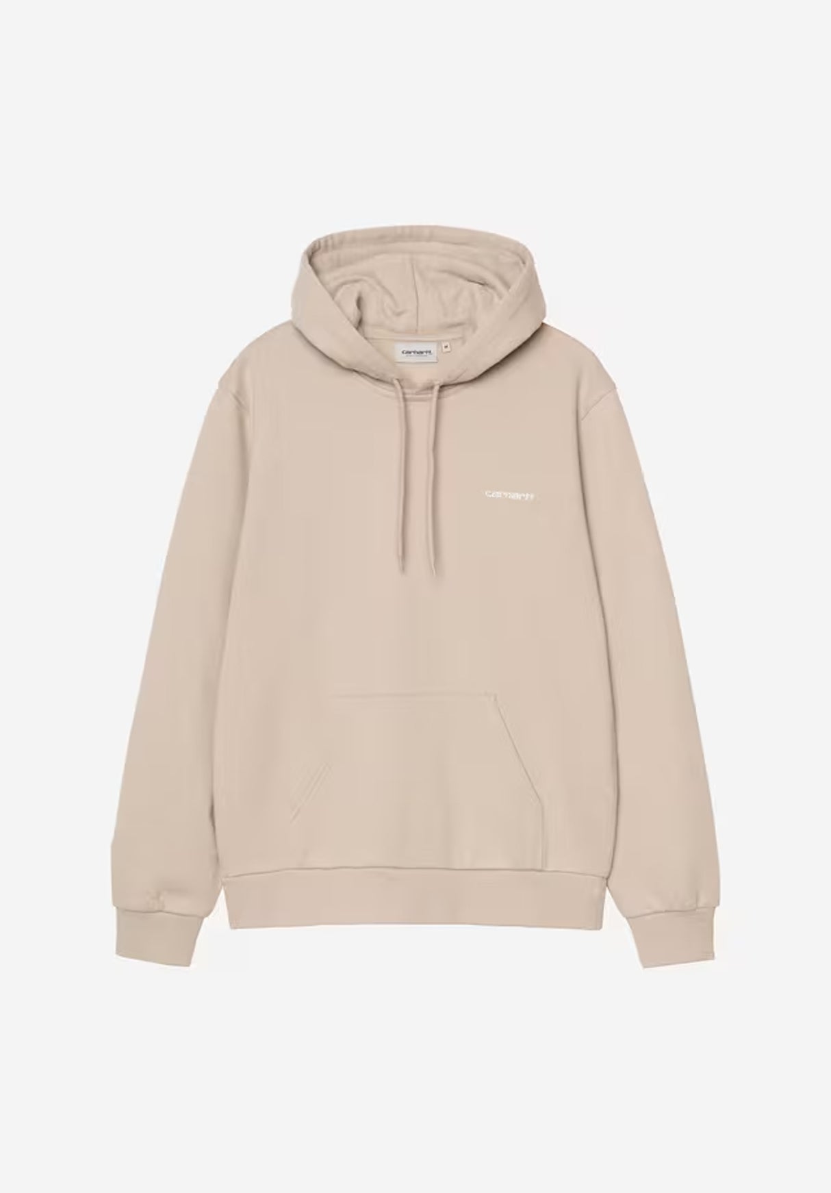 Hooded Script Embroidery fleurdesel-white Vorderansicht