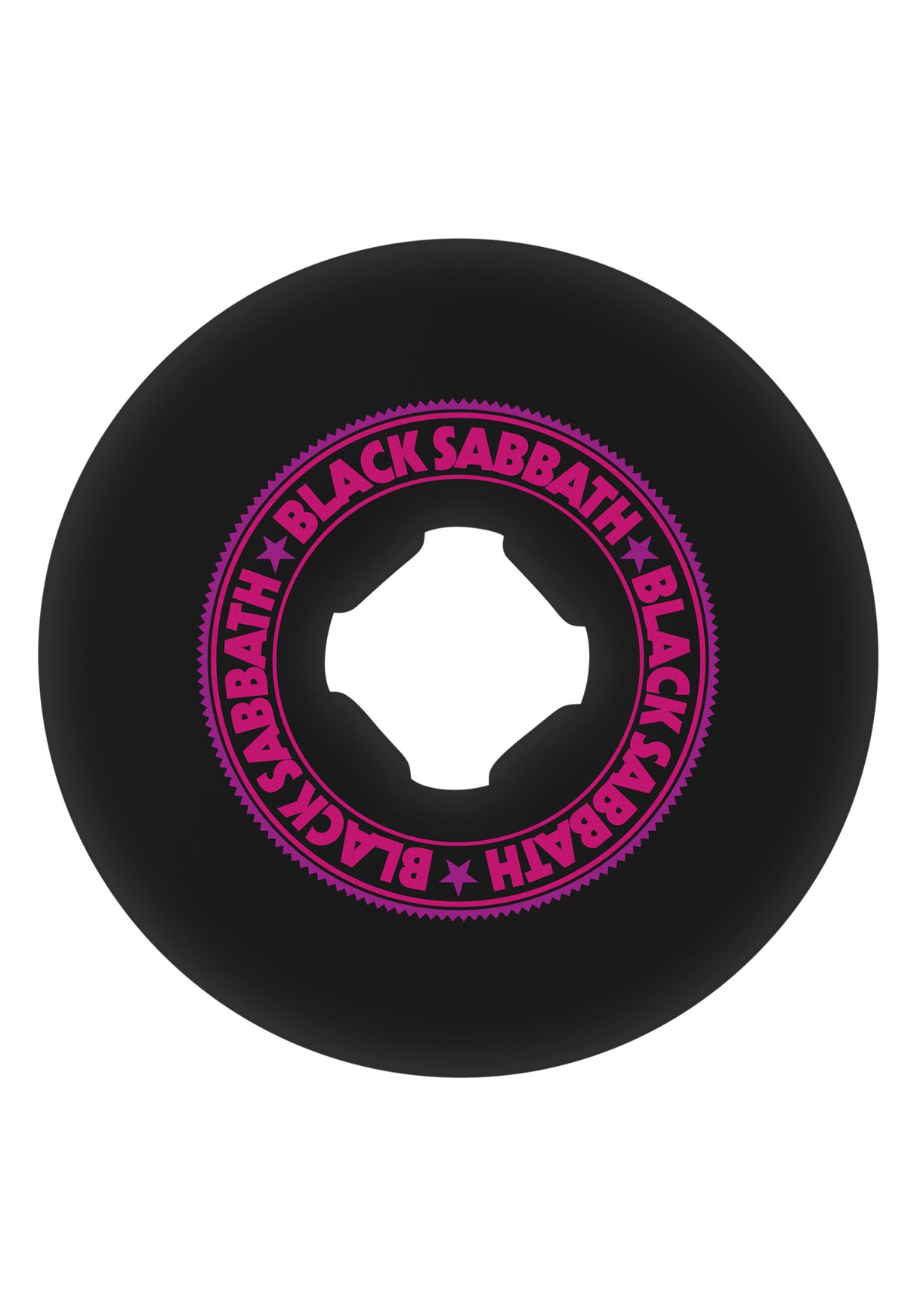 Black Sabbath Paranoid Chubbies 99A black Rueckenansicht
