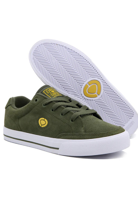 Lopez 50 Slim militarygreen-lemon Closeup1