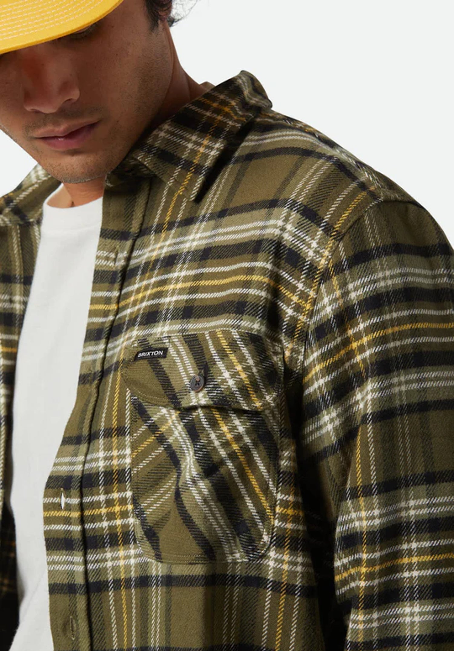 Bowery Flannel ivygreen-olivesurplus-black Closeup1 Zoom Image