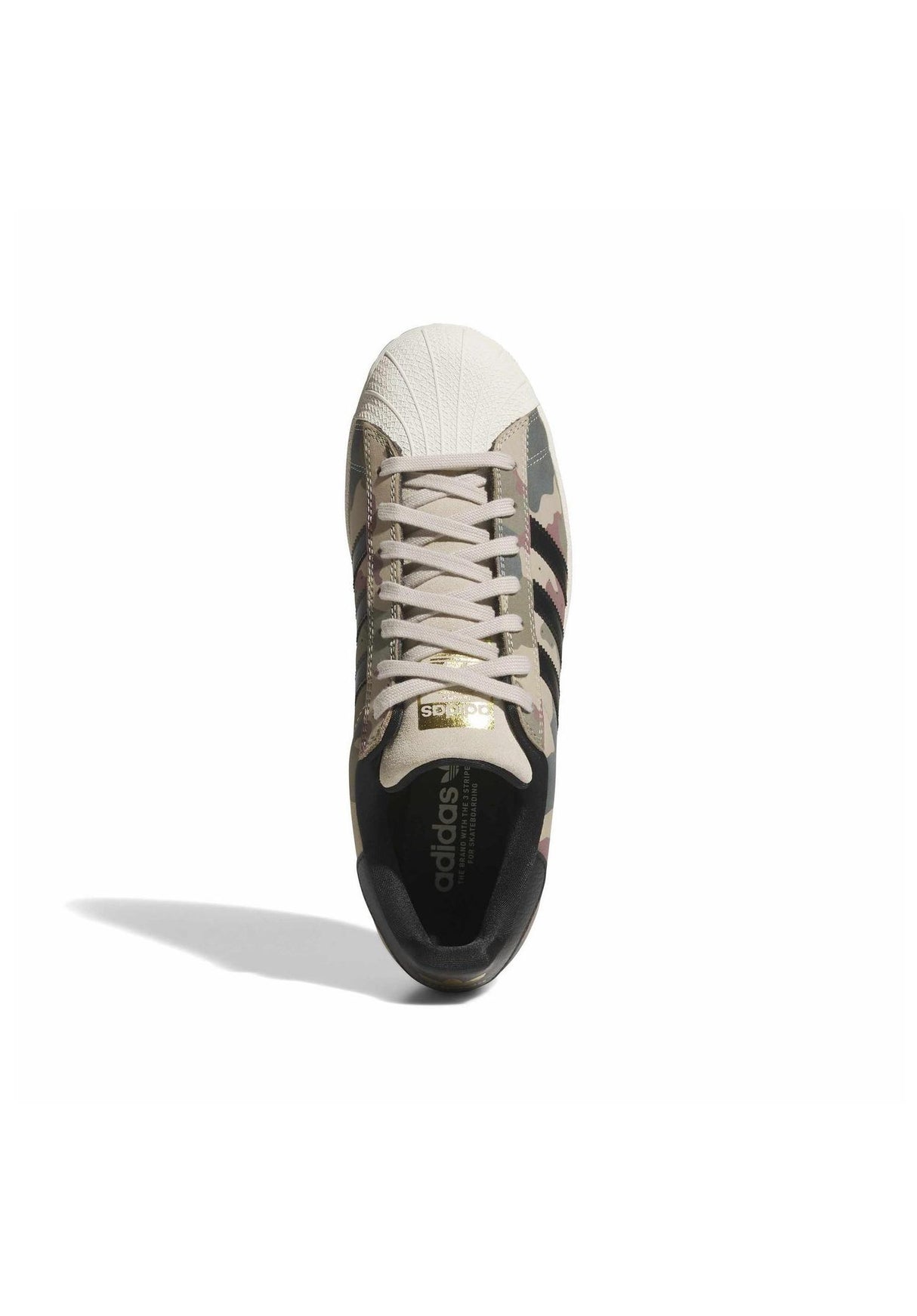 Superstar ADV khaki-black-white Closeup1