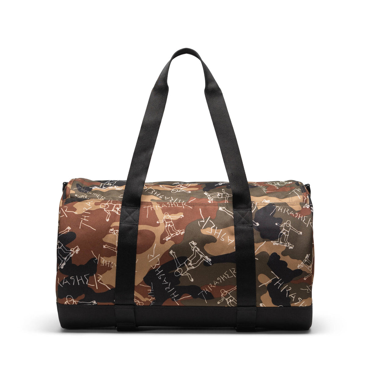 Thrasher Gonz Heritage Skate Duffle woodland-camo Rueckenansicht