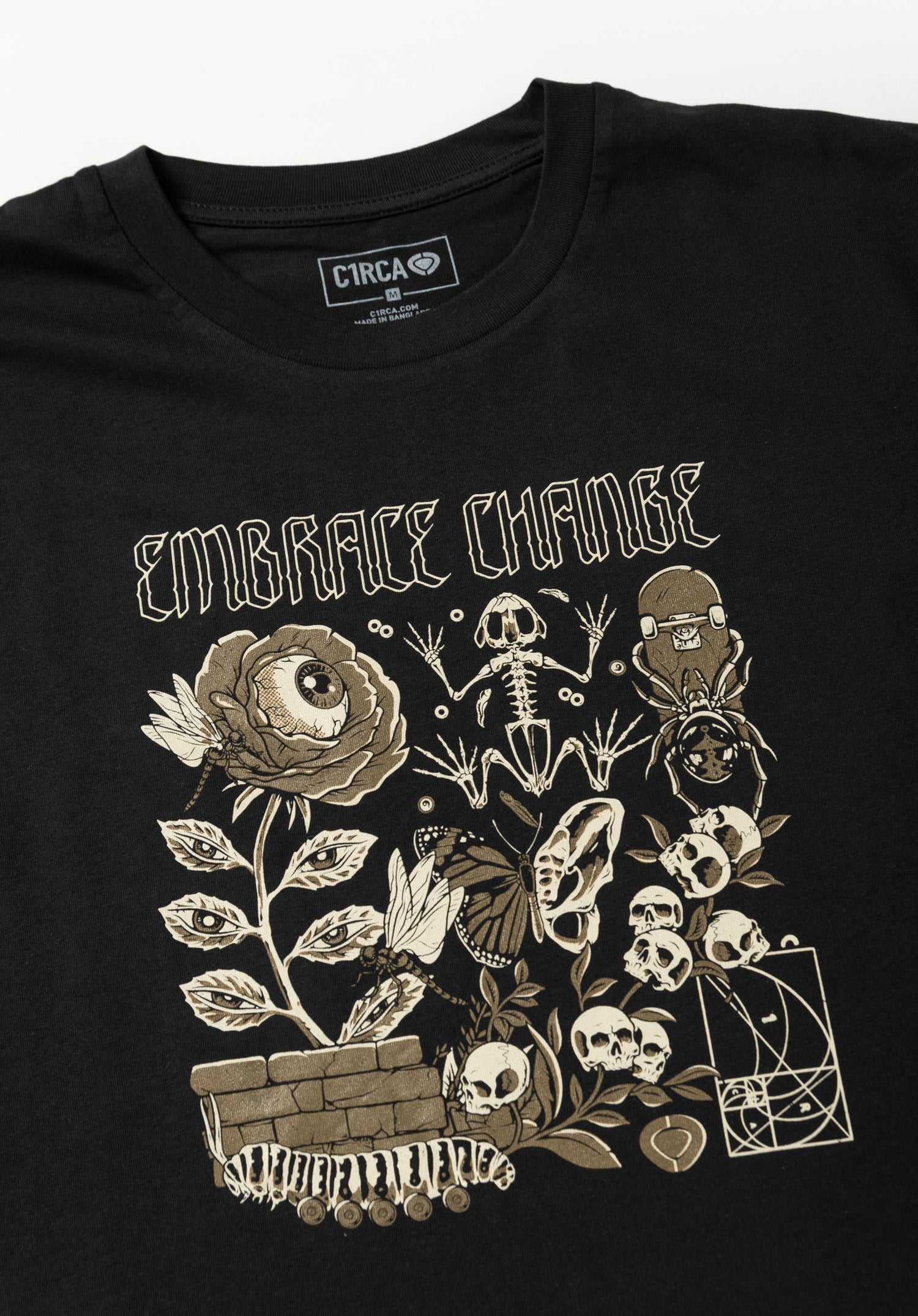 Mutation Tee black Rueckenansicht Zoom Image