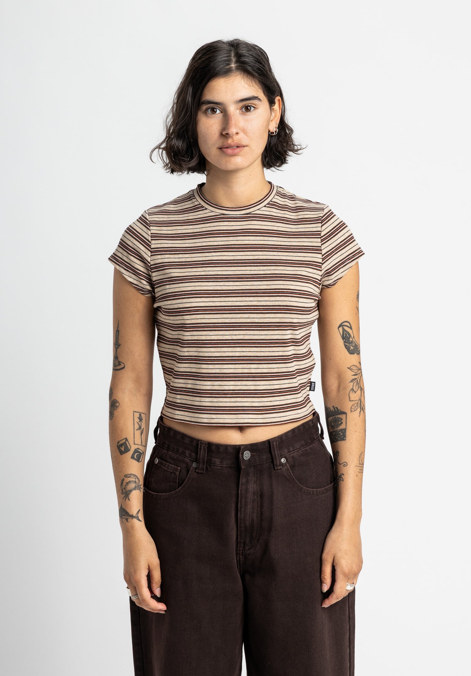 Simay cream-striped Rueckenansicht Zoom Image