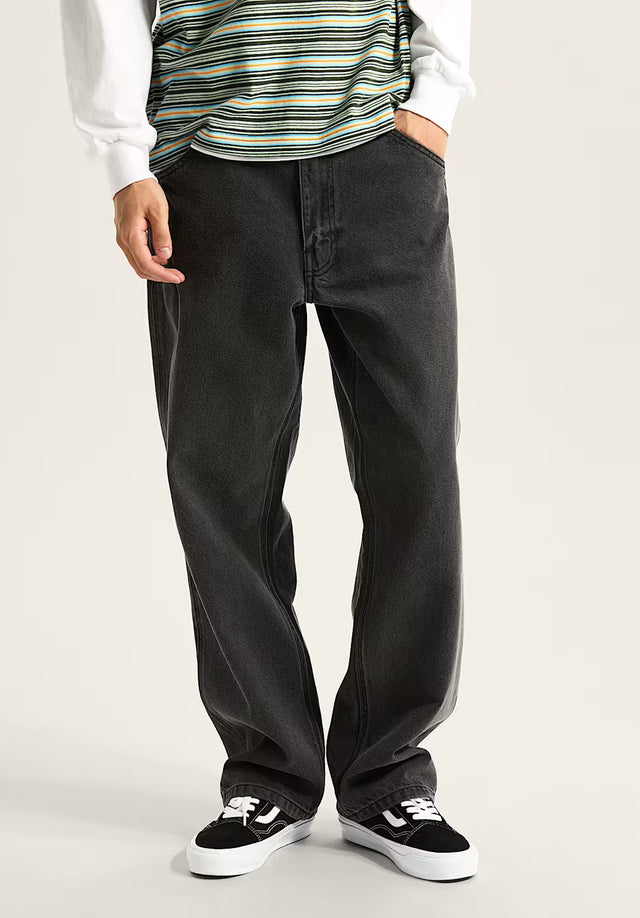Skate Check-5 Skate Loose Denim blackdenim Vorderansicht