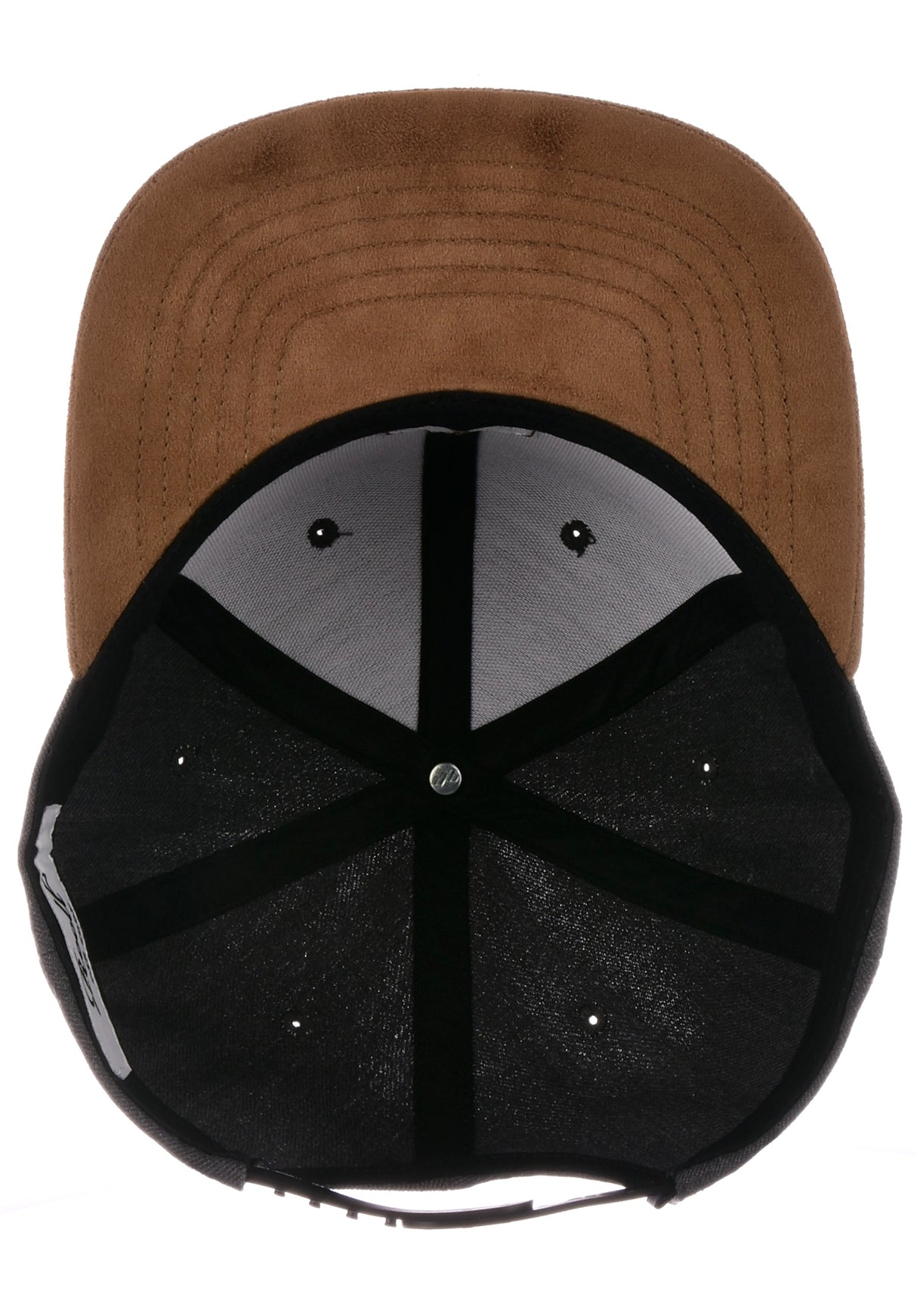 Suede 6-Panel heathercharcoal Oberansicht