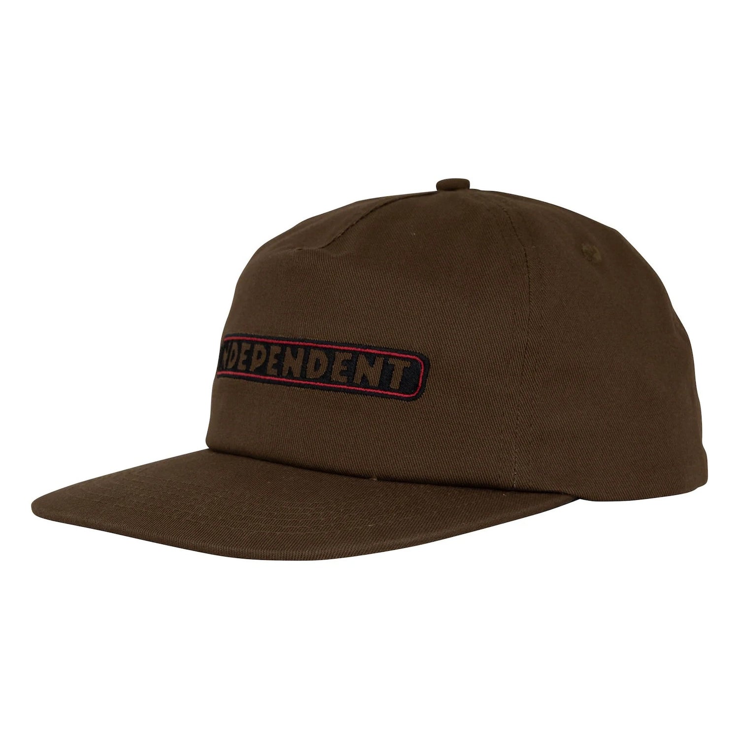 Bar Logo Snapback Unstructured dark-chocolate Vorderansicht Zoom Image