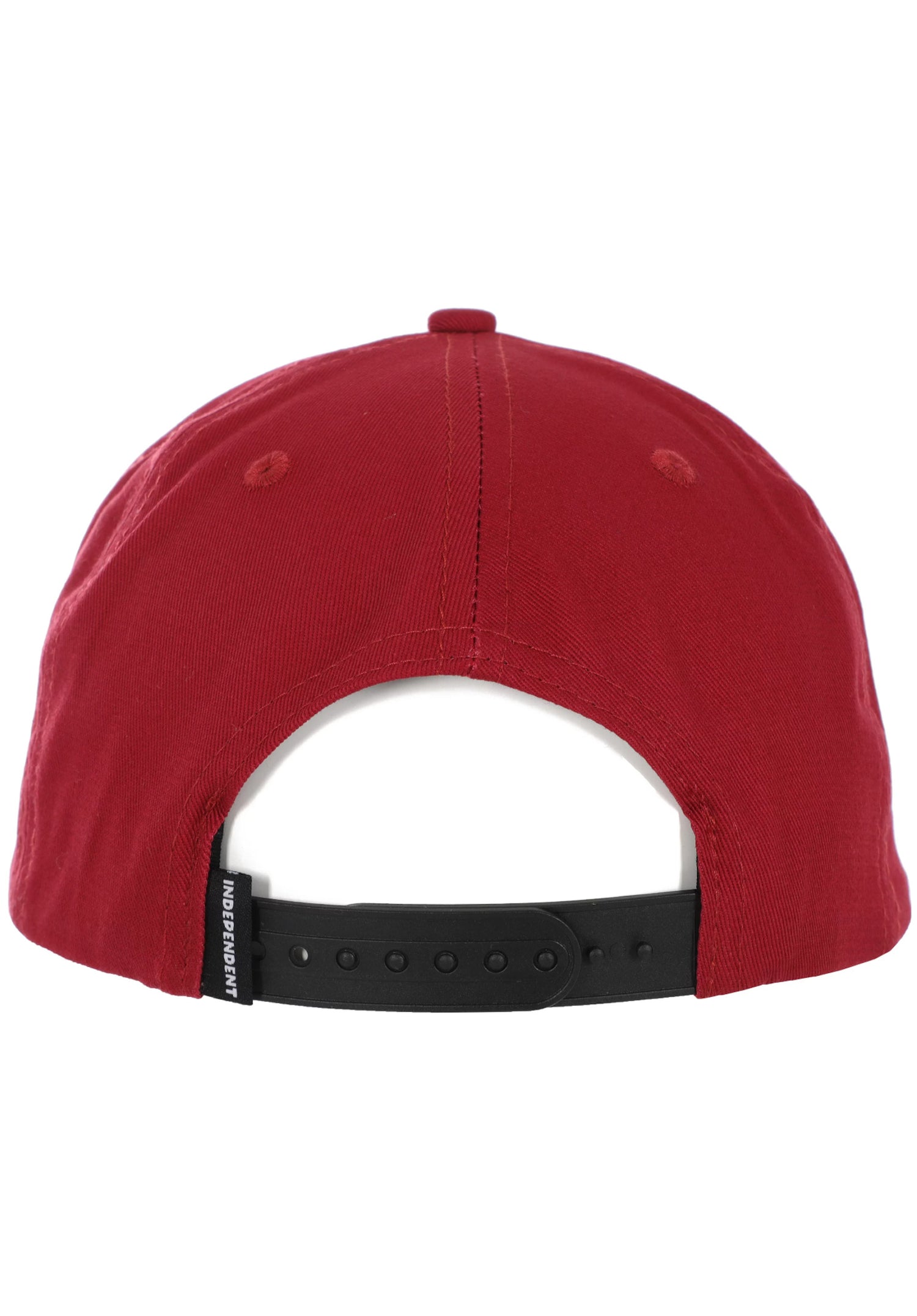 Bar Logo Snapback Unstructured burgundy Rueckenansicht Zoom Image