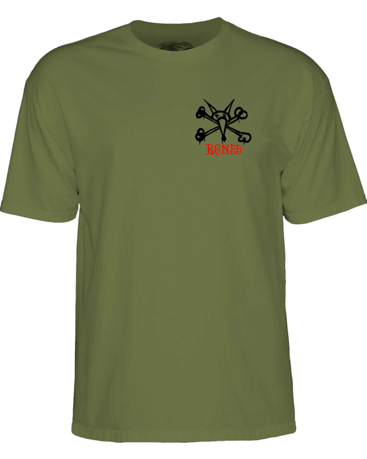 Rat Bones military-green Rueckenansicht