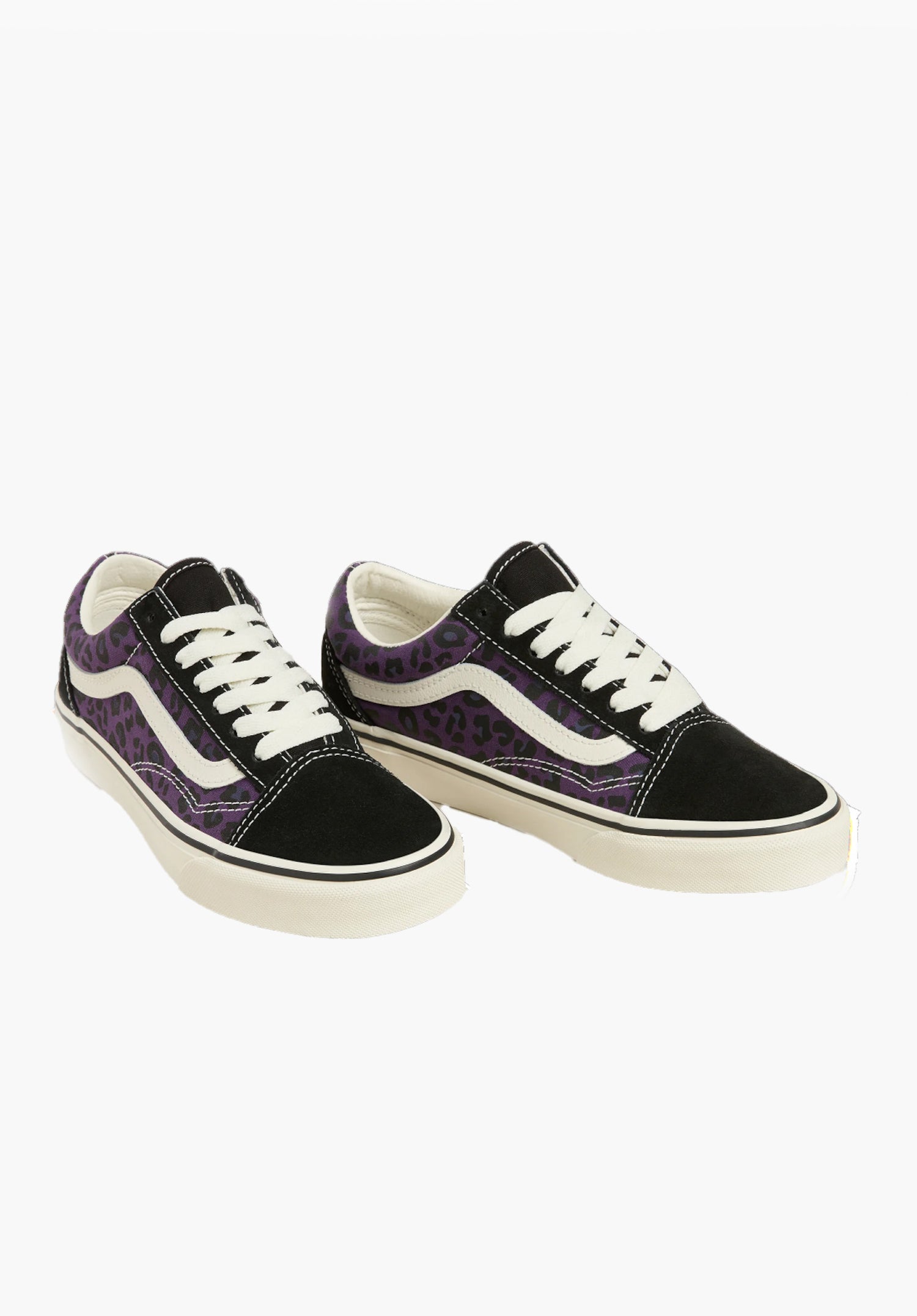 Old Skool leopard-purple Rueckenansicht Zoom Image