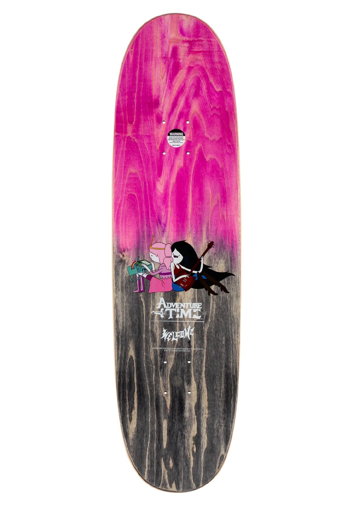 Princess Power on Son of Boline pink-black gradient veneer Rueckenansicht