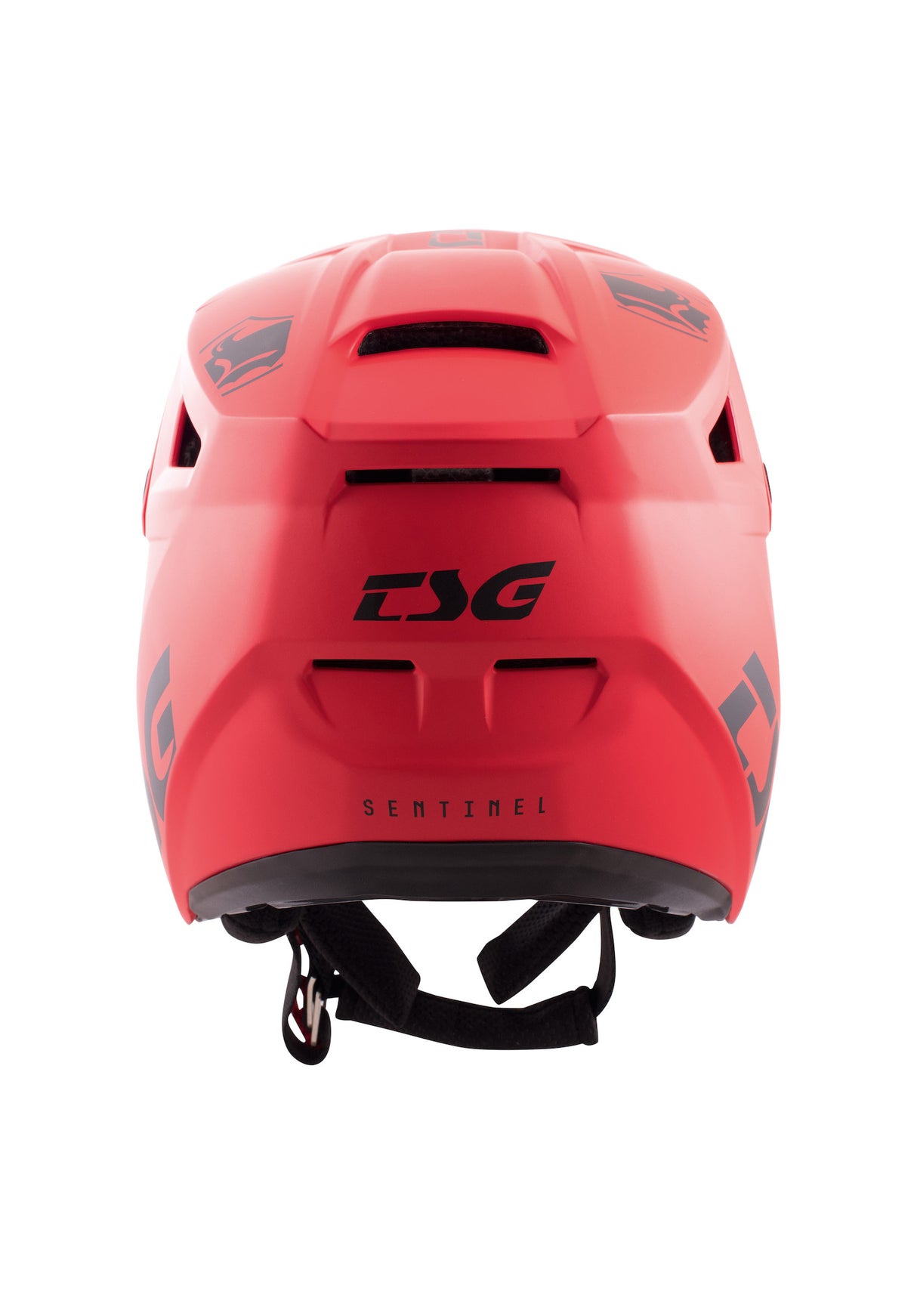 Sentinel Solid Color satin red Rueckenansicht