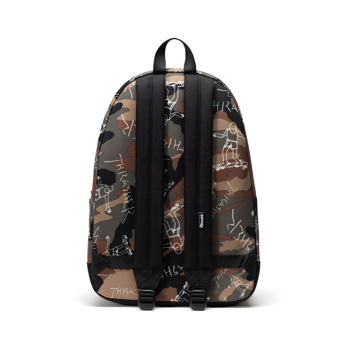Thrasher Gonz Classic XL woodland-camo Rueckenansicht