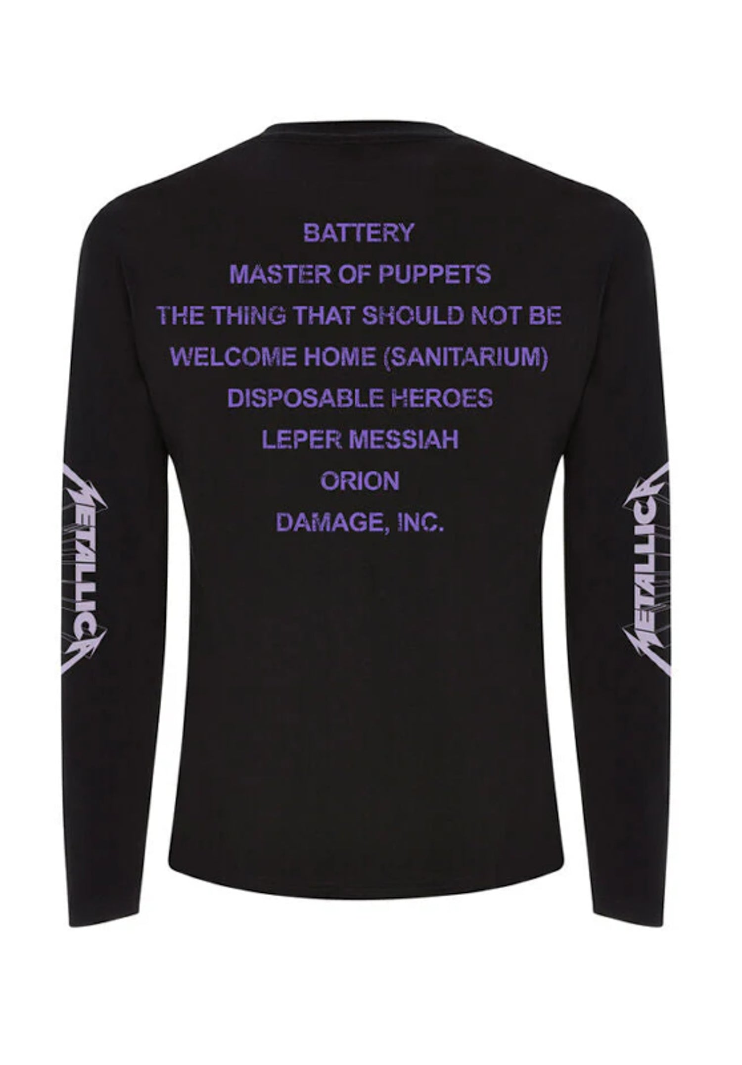 Metallica - Master of Puppets black Rueckenansicht Zoom Image