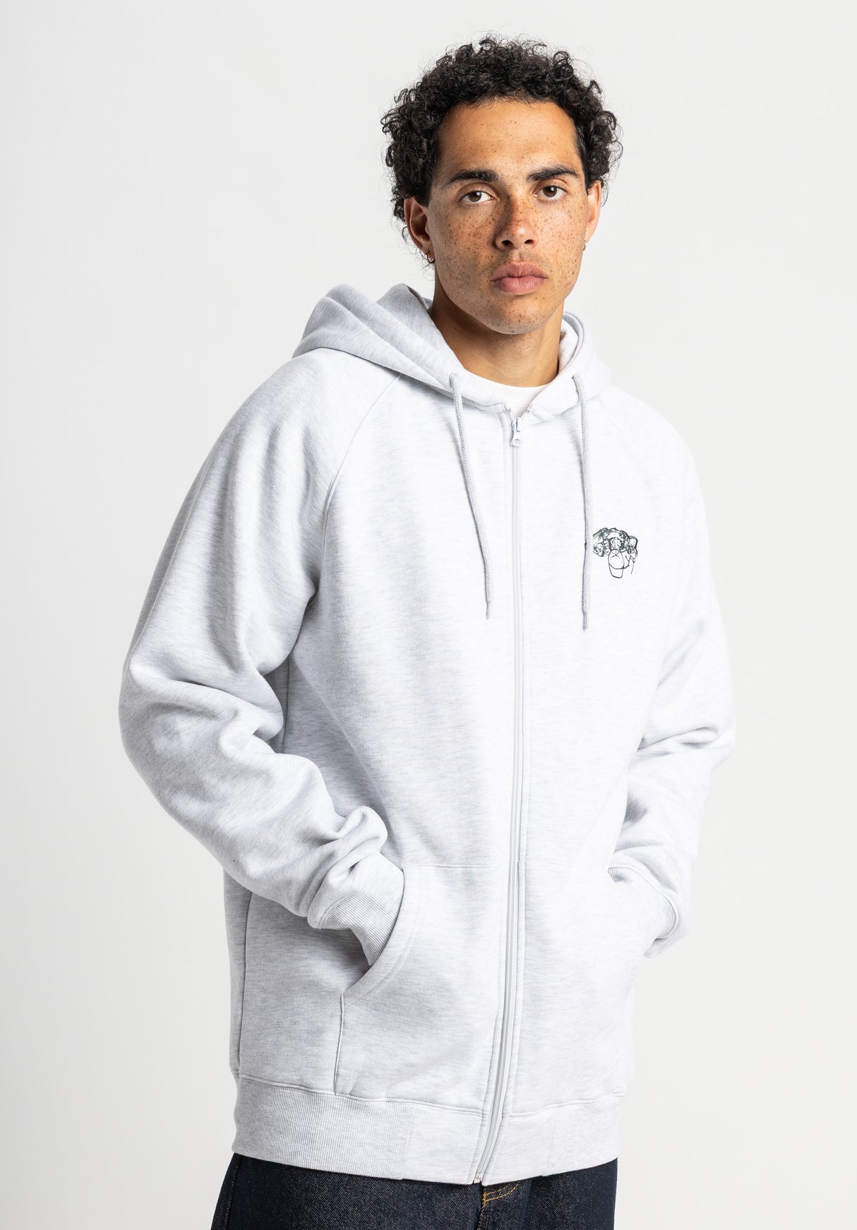 Grafitti Crew lightheathergrey Closeup1