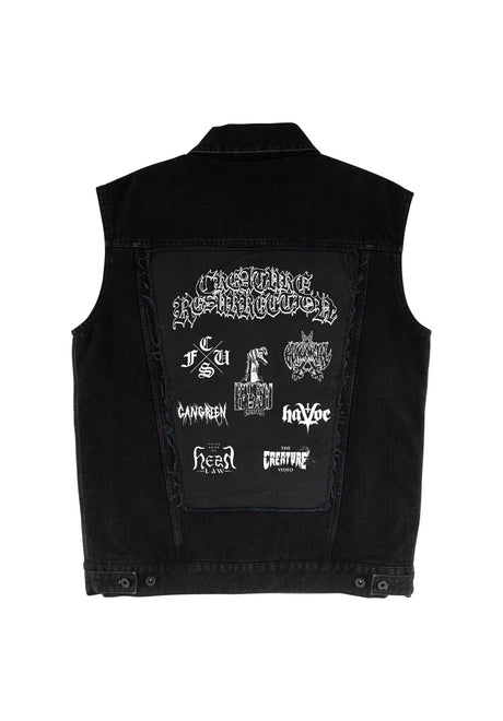 Resurrection Denim black Rueckenansicht