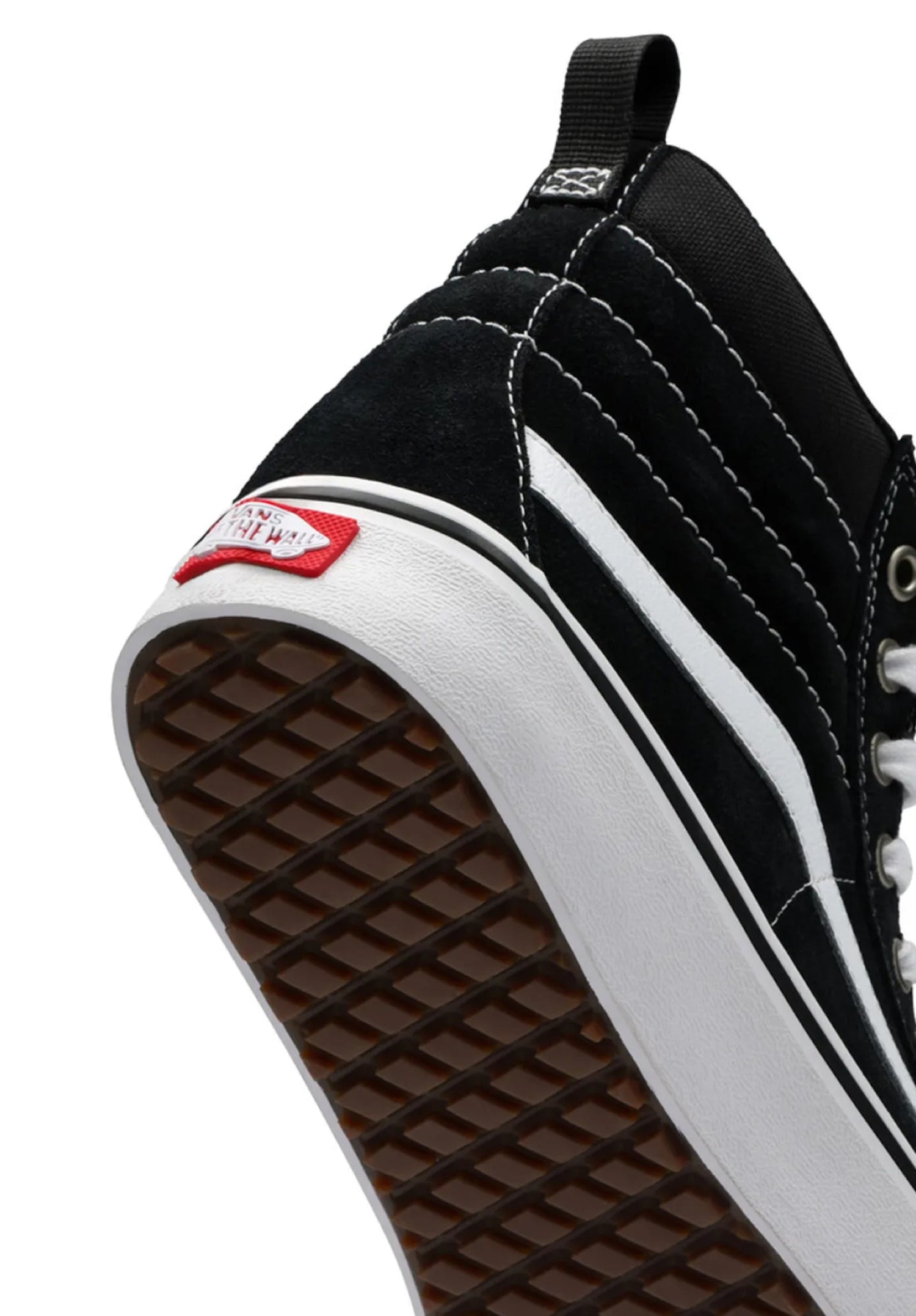 MTE Sk8-Hi Insulated black-white Rueckenansicht Zoom Image
