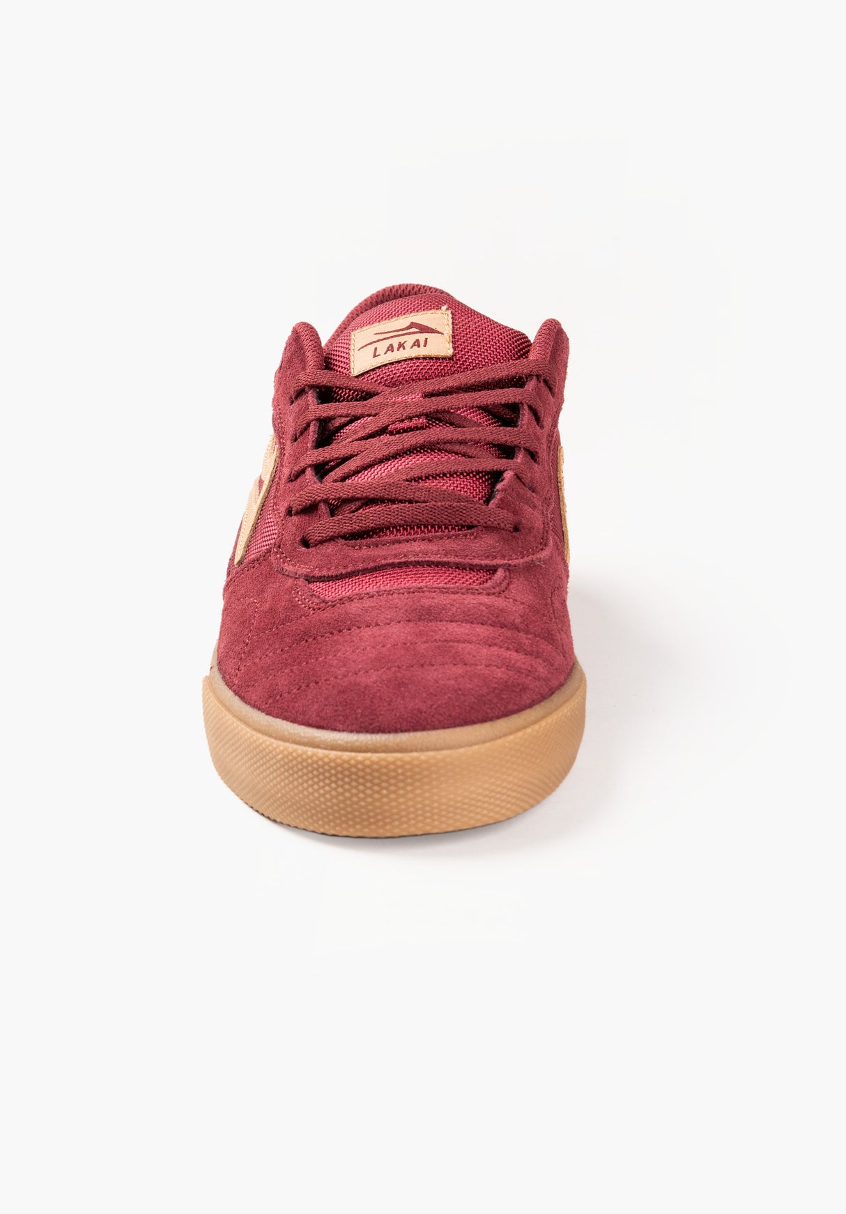 Cambridge burgundy-suede Rueckenansicht