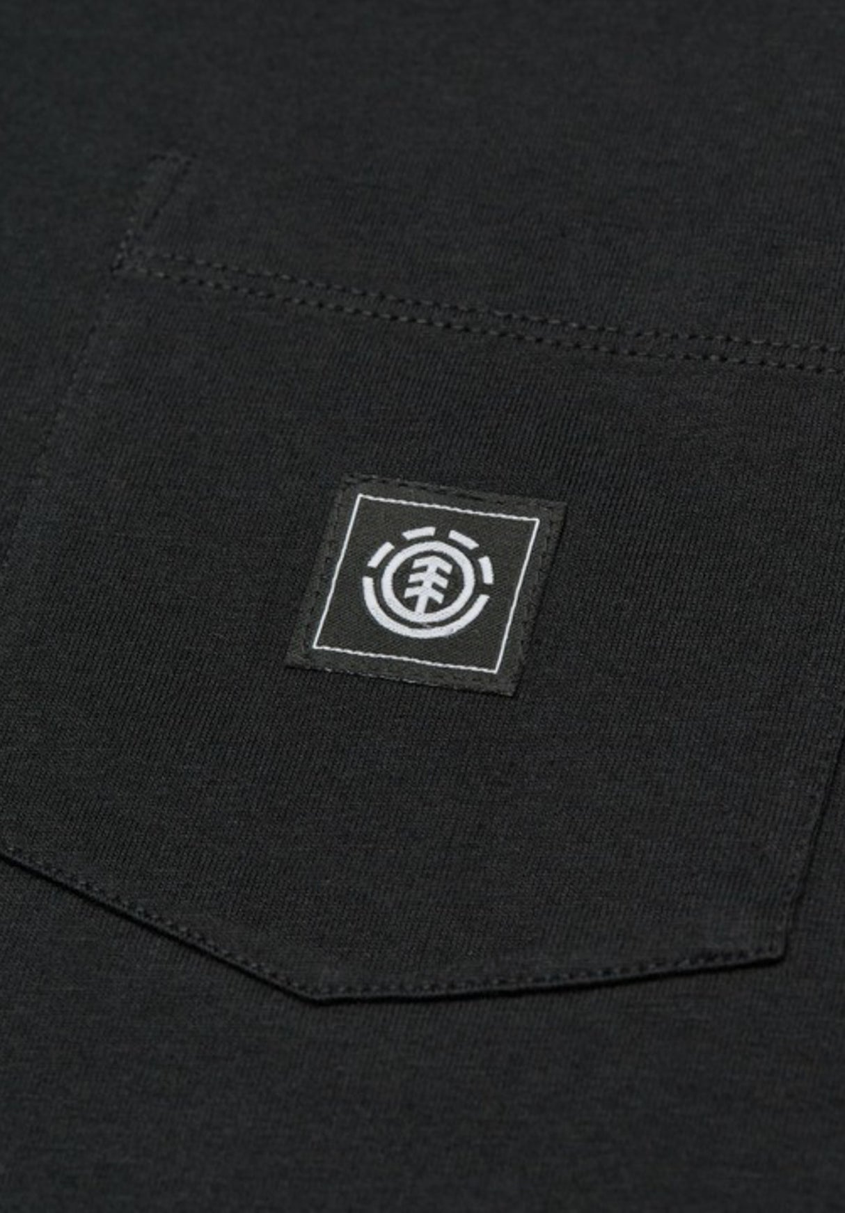 Icon Label Pocket flintblack Rueckenansicht