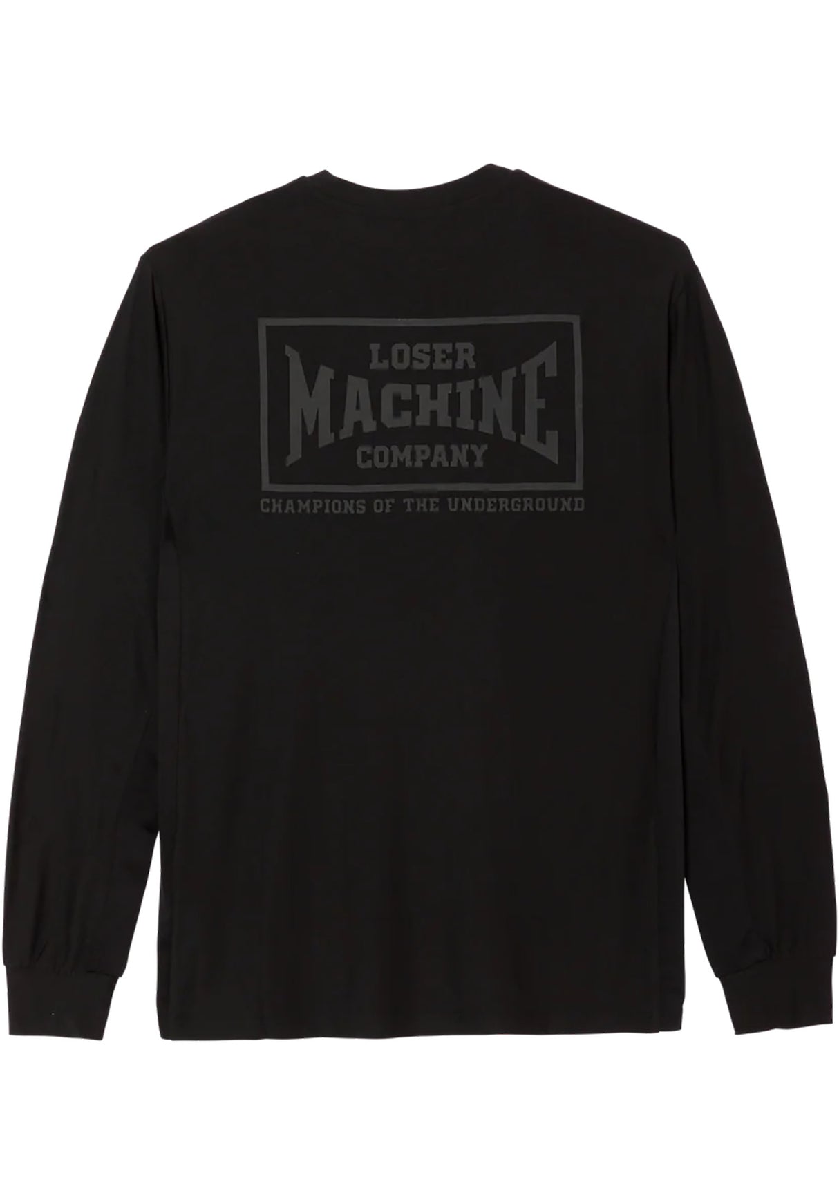 Too Hard black Rueckenansicht