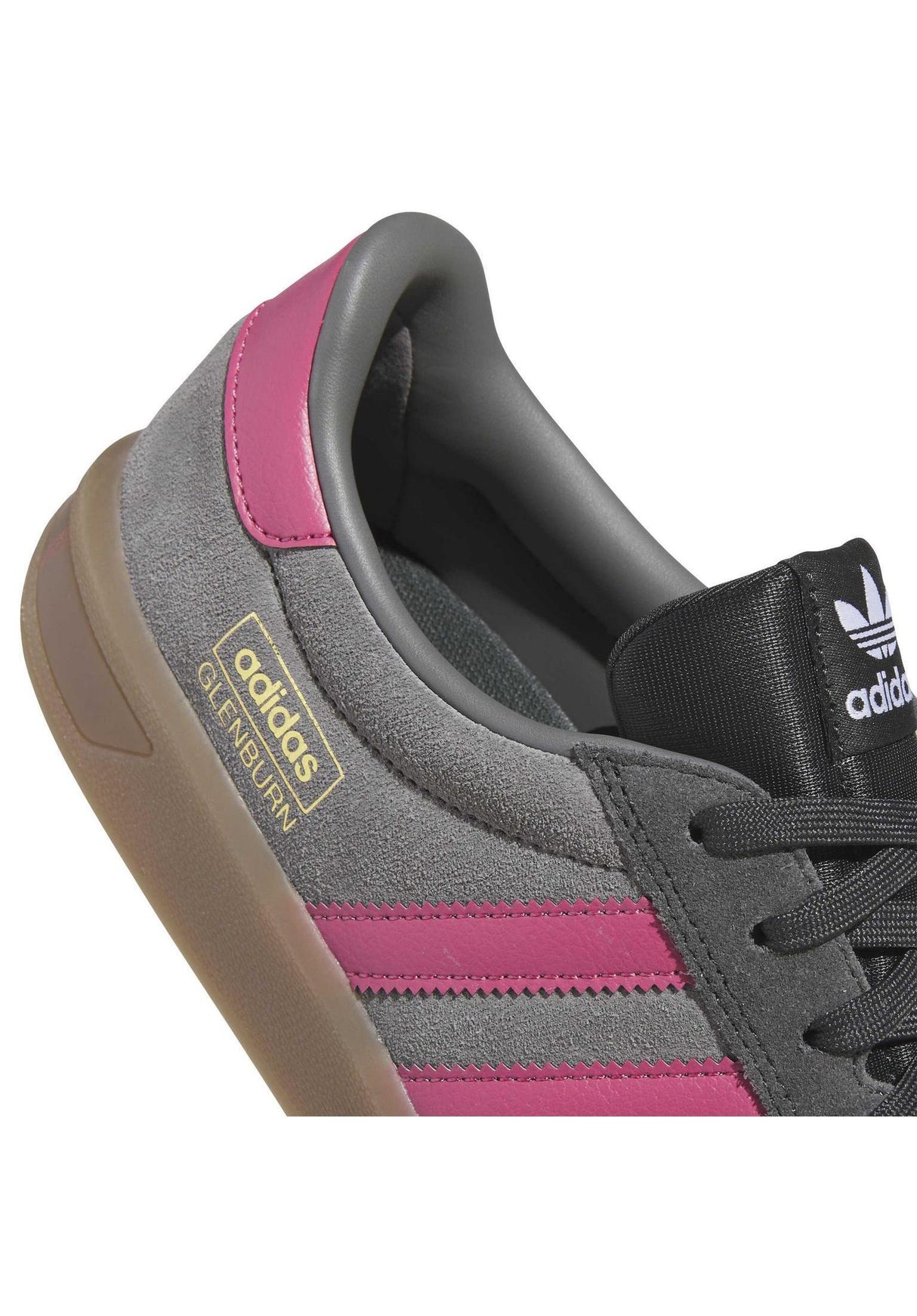 Glenburn carbon-magenta-grey Seitenansicht