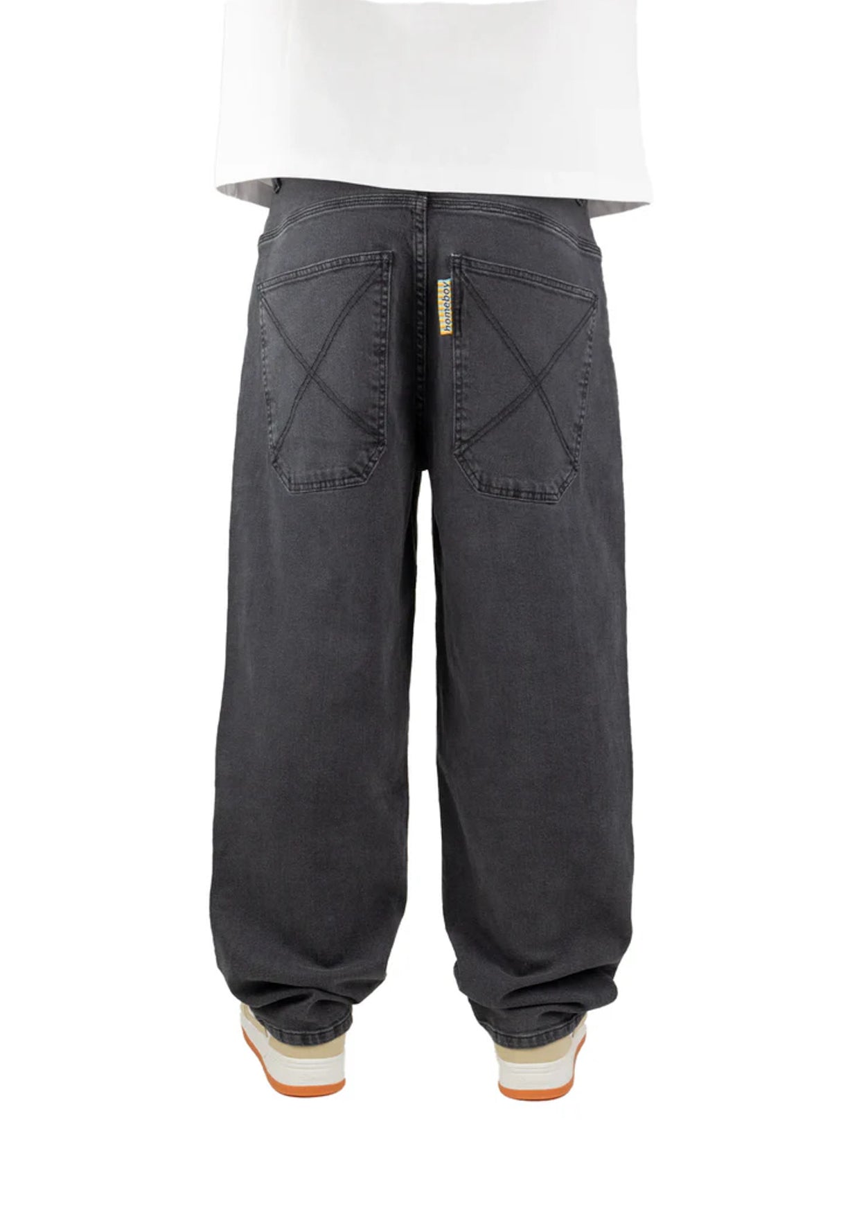 X-Tra Monster Denim washedgrey-ko Rueckenansicht