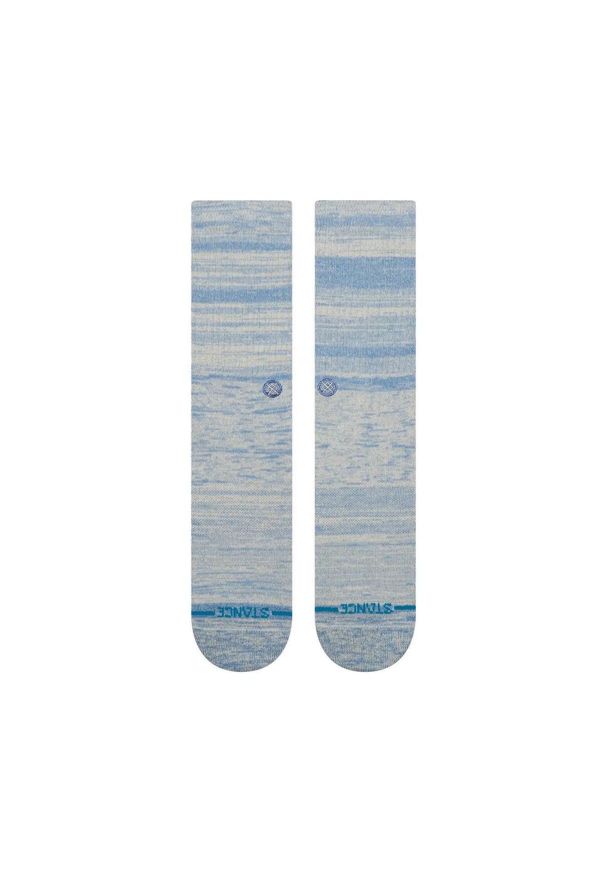 Marled Crew greyblue Rueckenansicht