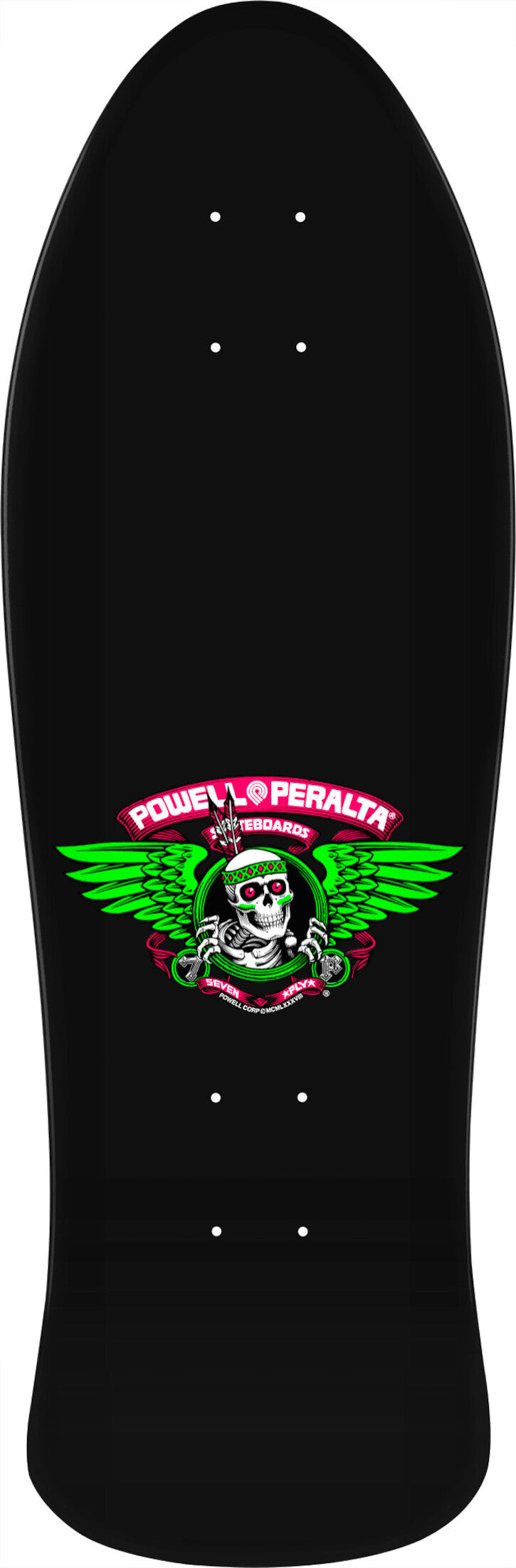 Steve Saiz Totem blacklight Rueckenansicht