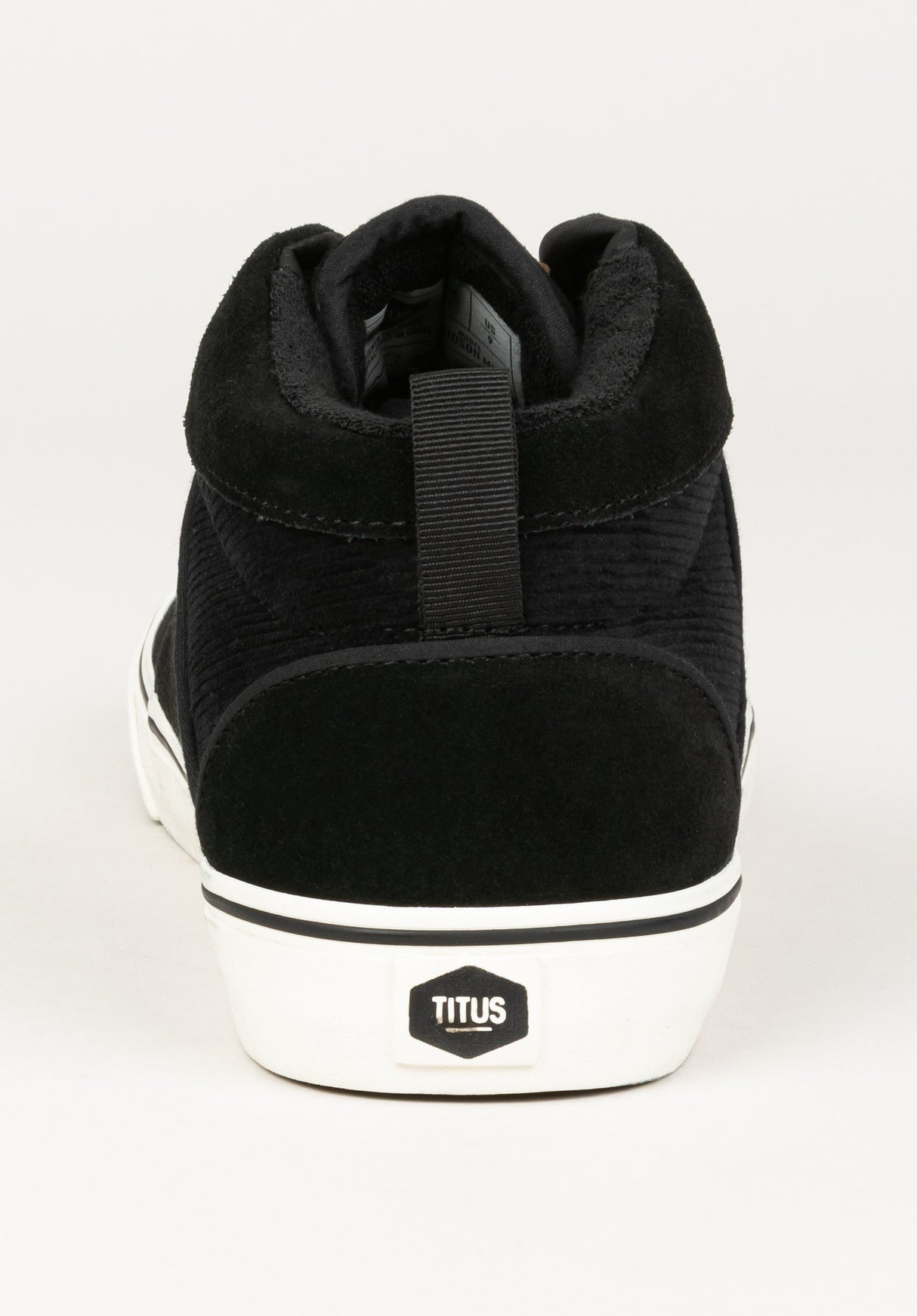 Hudson Mid black-cord-white Seitenansicht