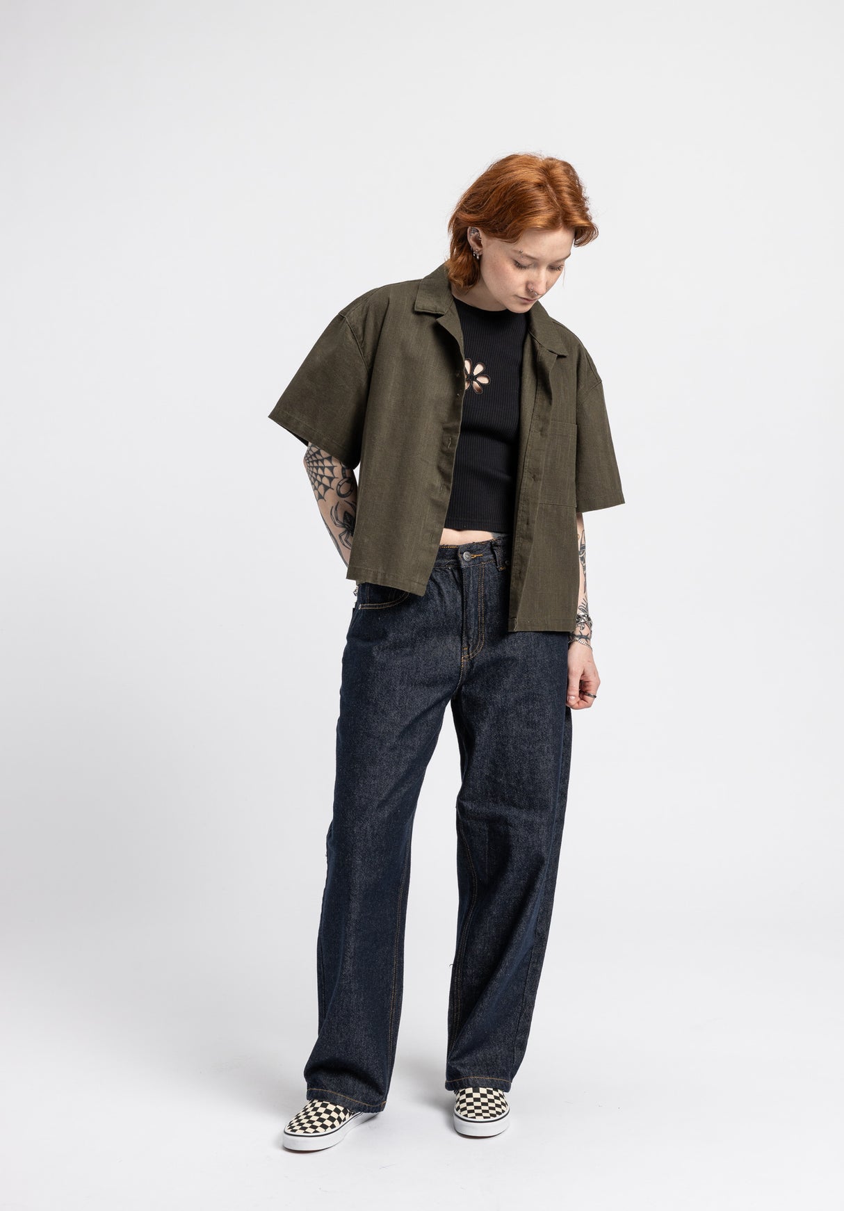 Elsaia darkolive Seitenansicht