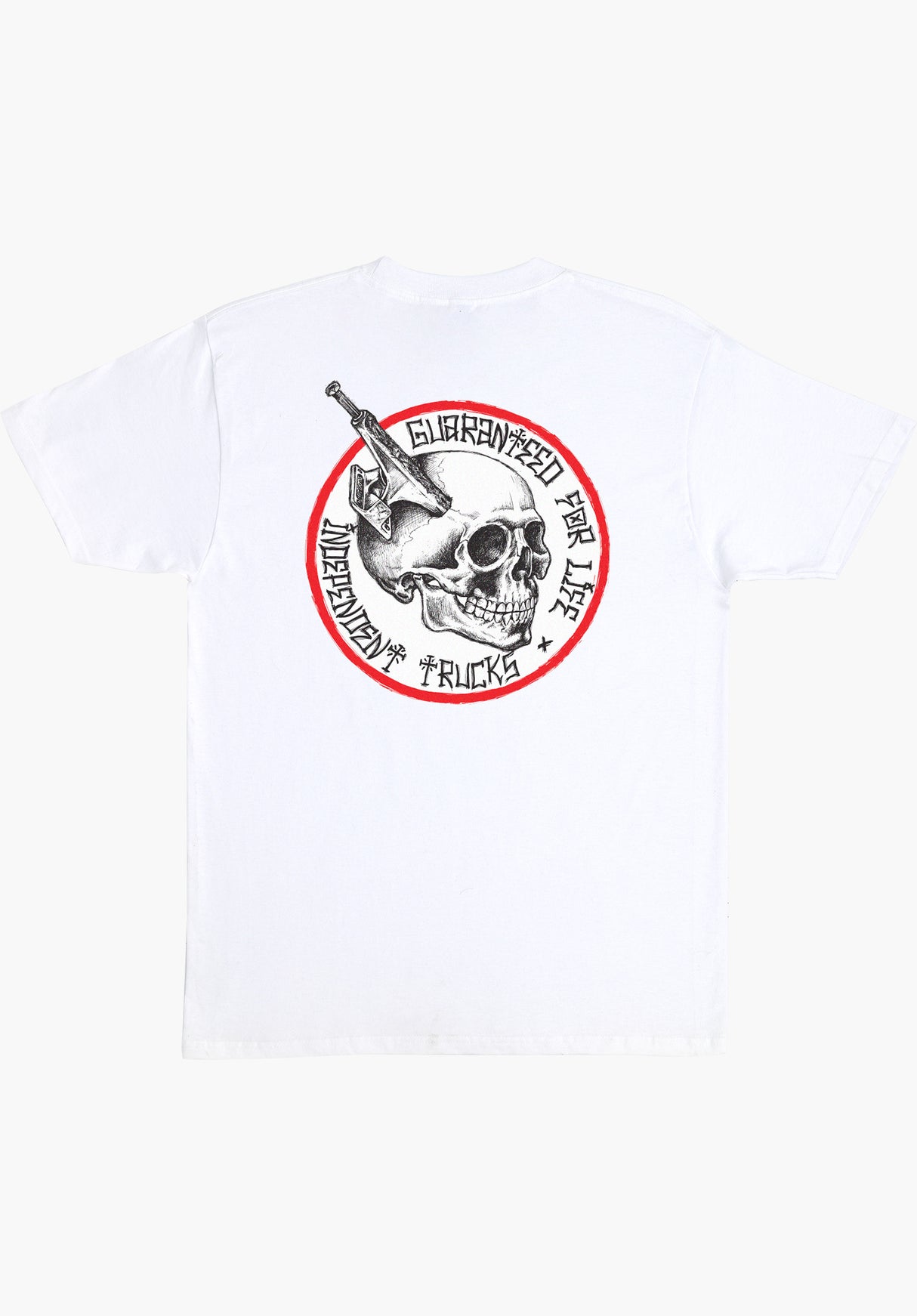 Truck Head Heavyweight white Rueckenansicht