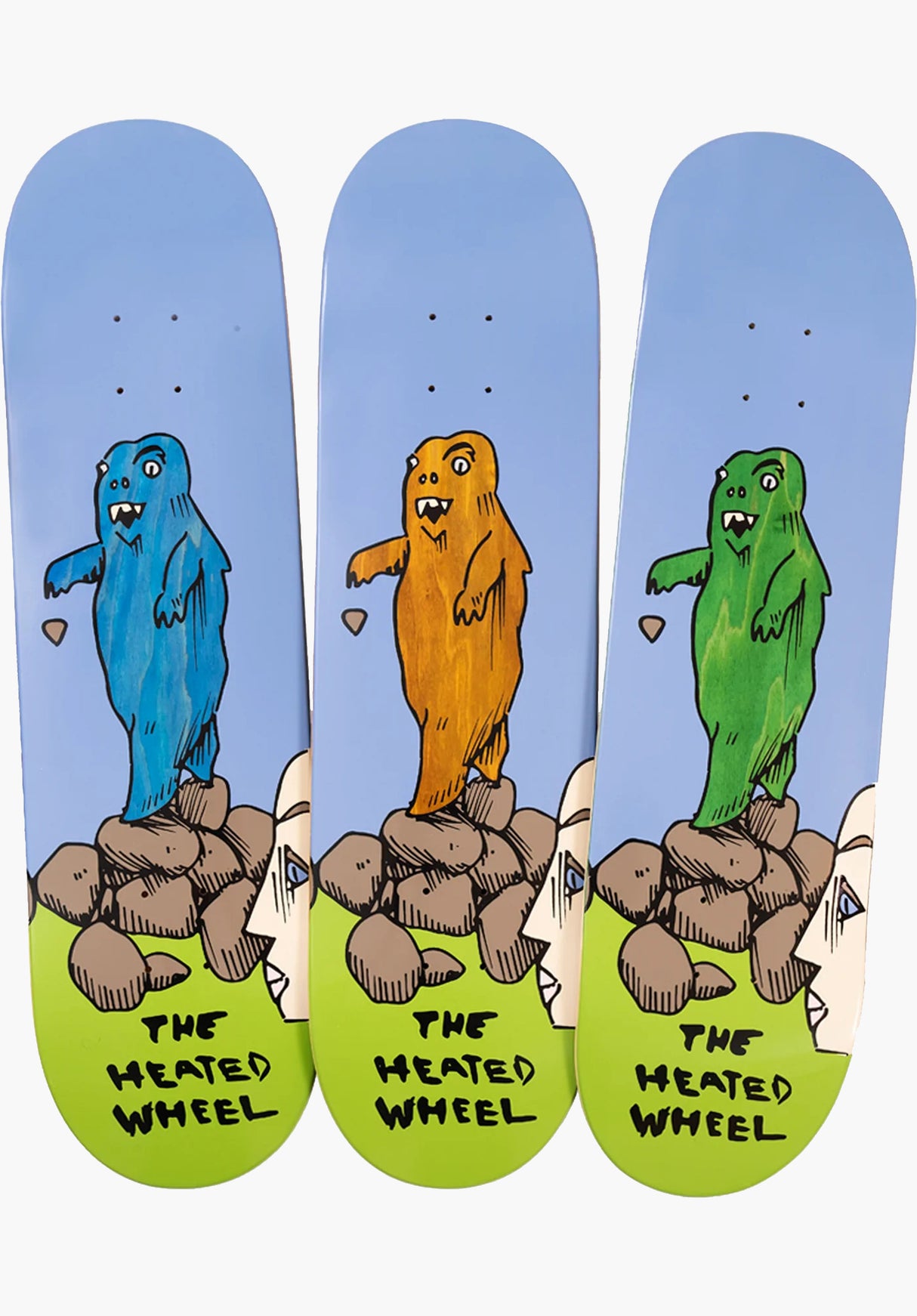 Wanderer Mini assorted stains Rueckenansicht